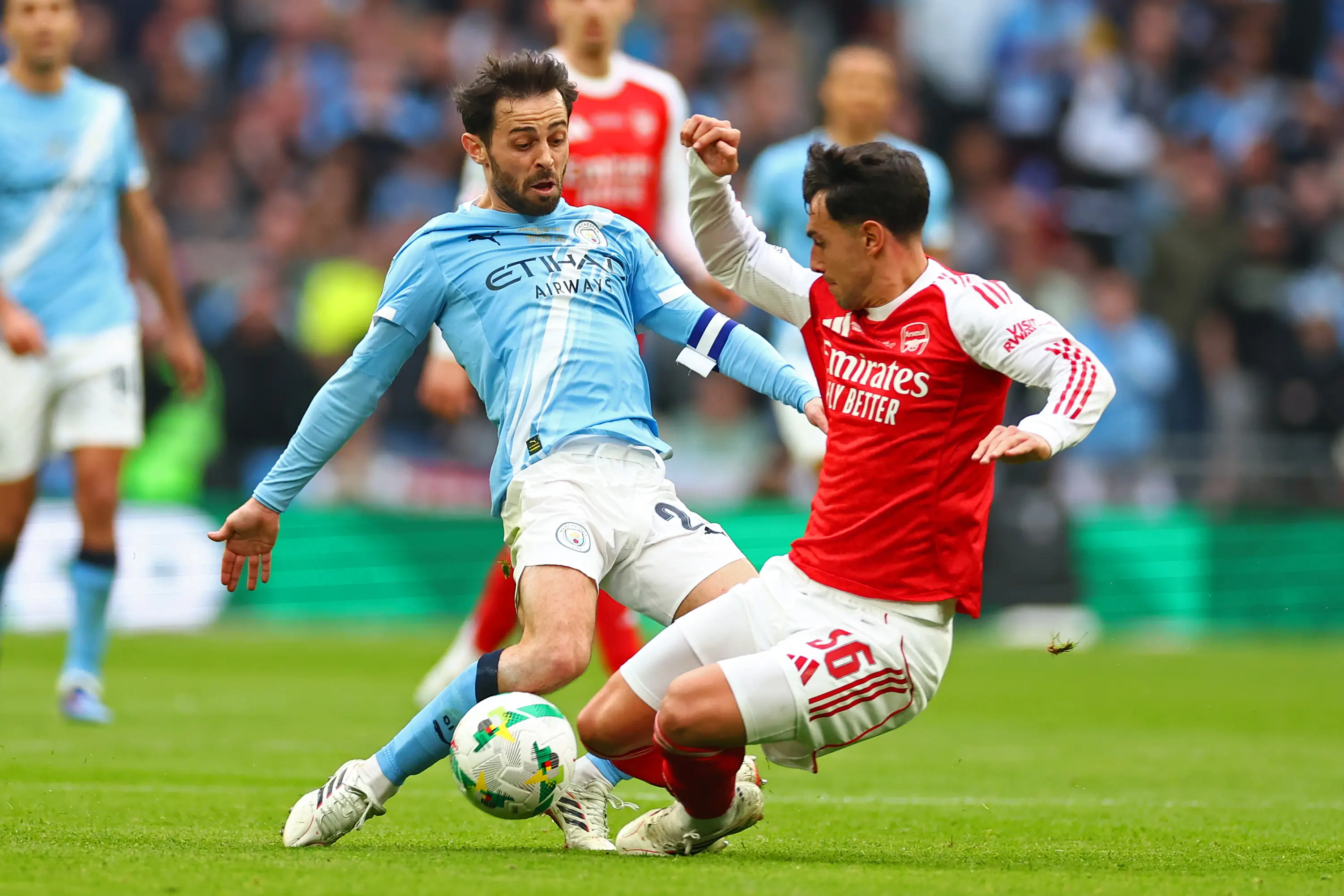 Bernardo Silva believes City would have won this season's Premier League title if they were not in a "transitional season". Image credit: Getty
