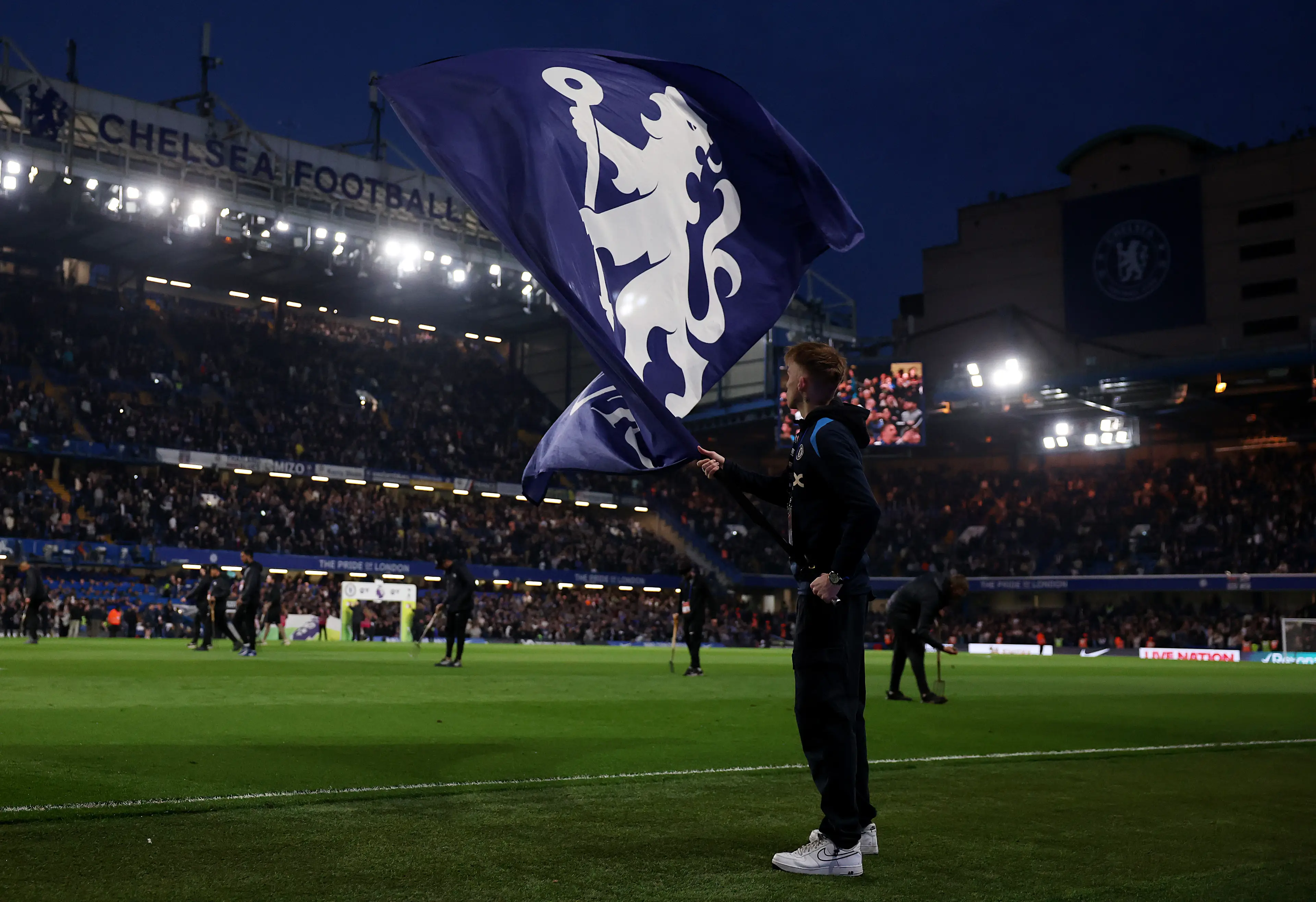 Chelsea are in talks with UEFA over a settlement plan after allegedly breaching financial rules. Image: Getty