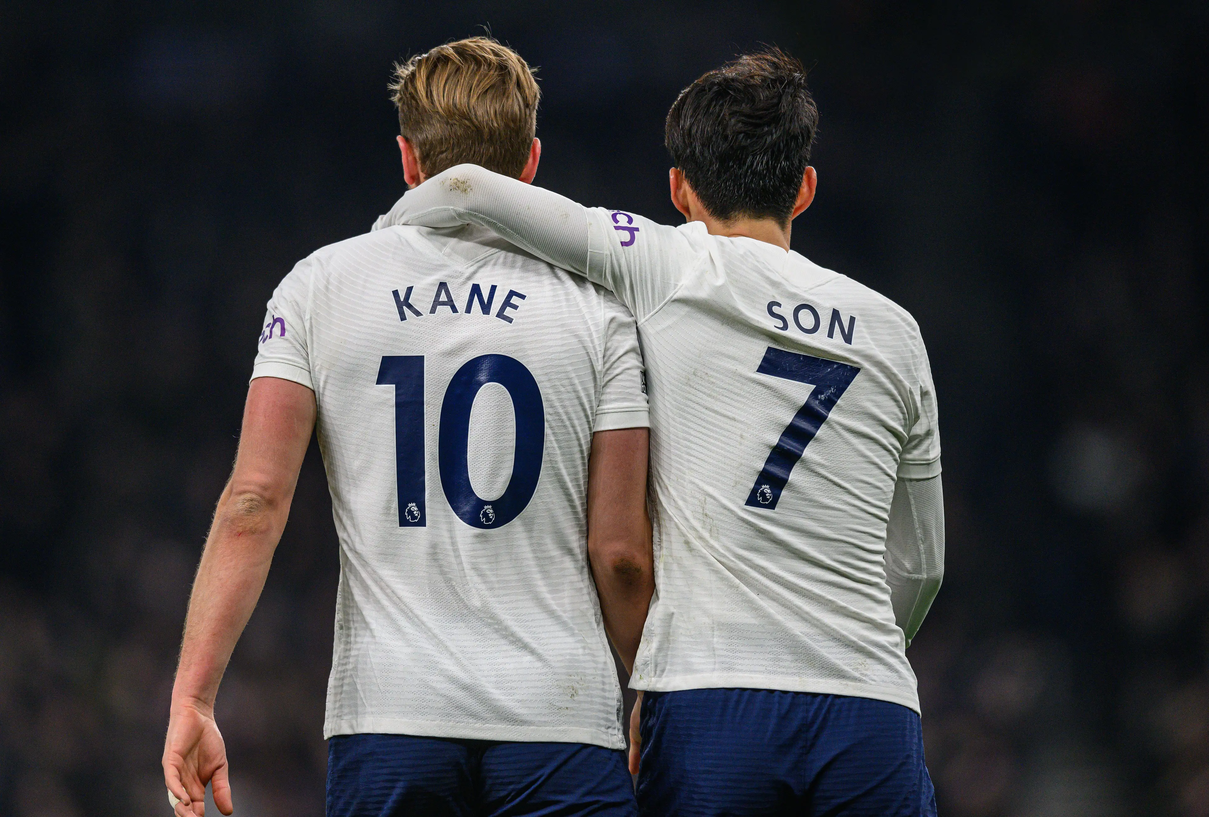 Harry Kane and Son Heung-min are the best partnership in Premier League history and now they've been joined by Dejan Kulusevski. Image: PA Images