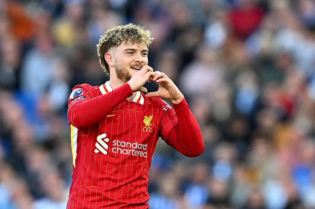 Harvey Elliott scored for Liverpool (Credit:Getty)