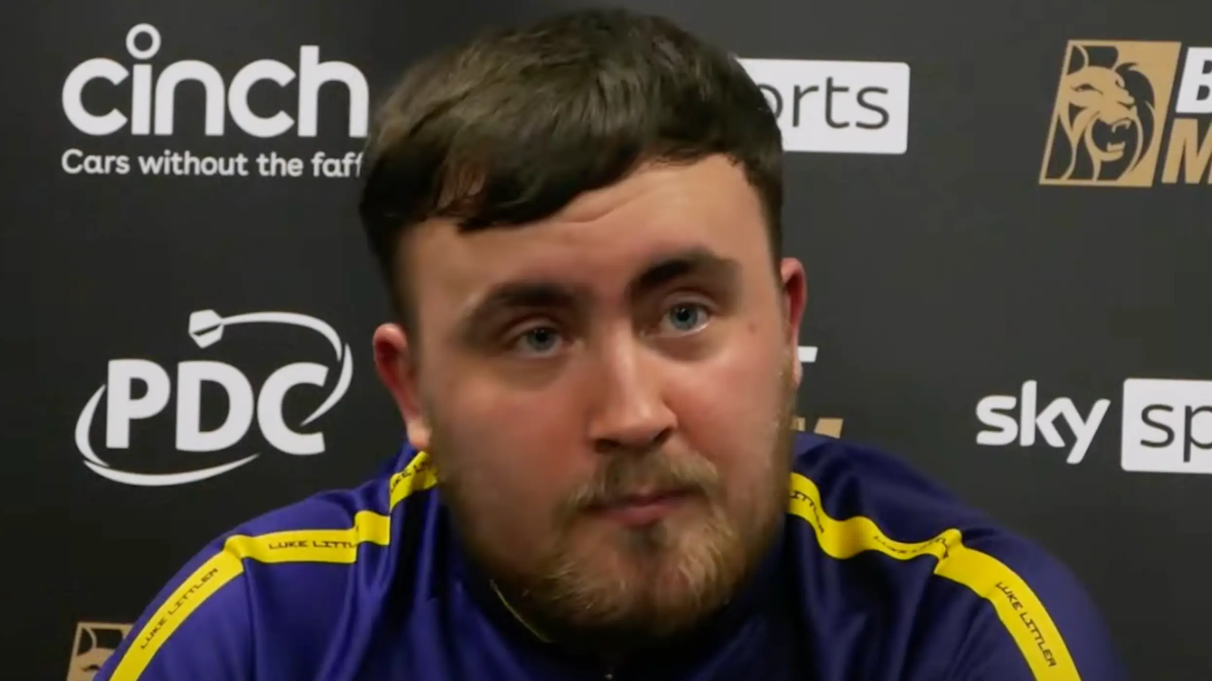 Luke Littler reveals the 'crazy' thing that happened to Nathan Aspinall seconds before their match and fans think it needs to stop ASAP