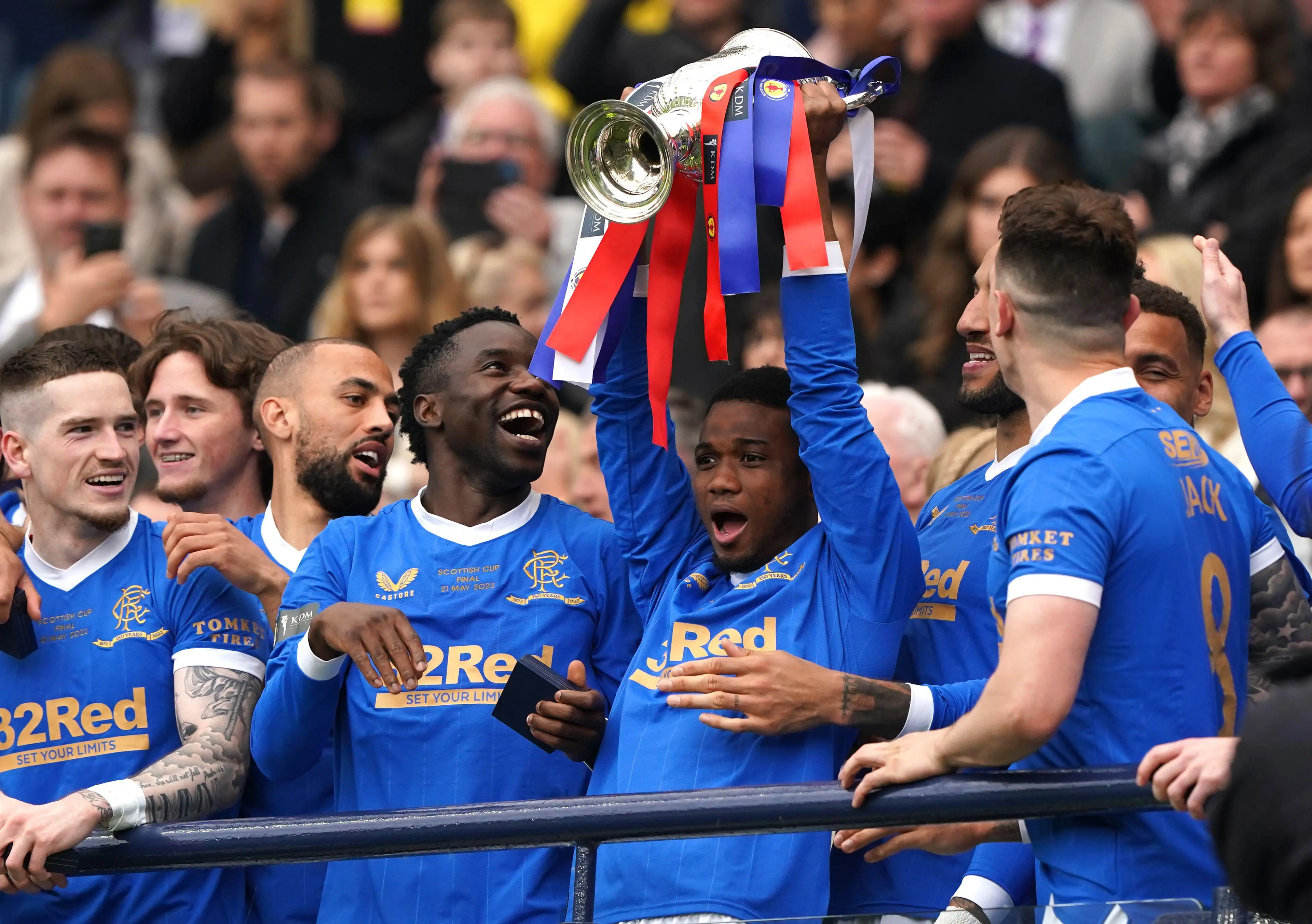 Amad is the only Manchester United player to win a trophy this season |