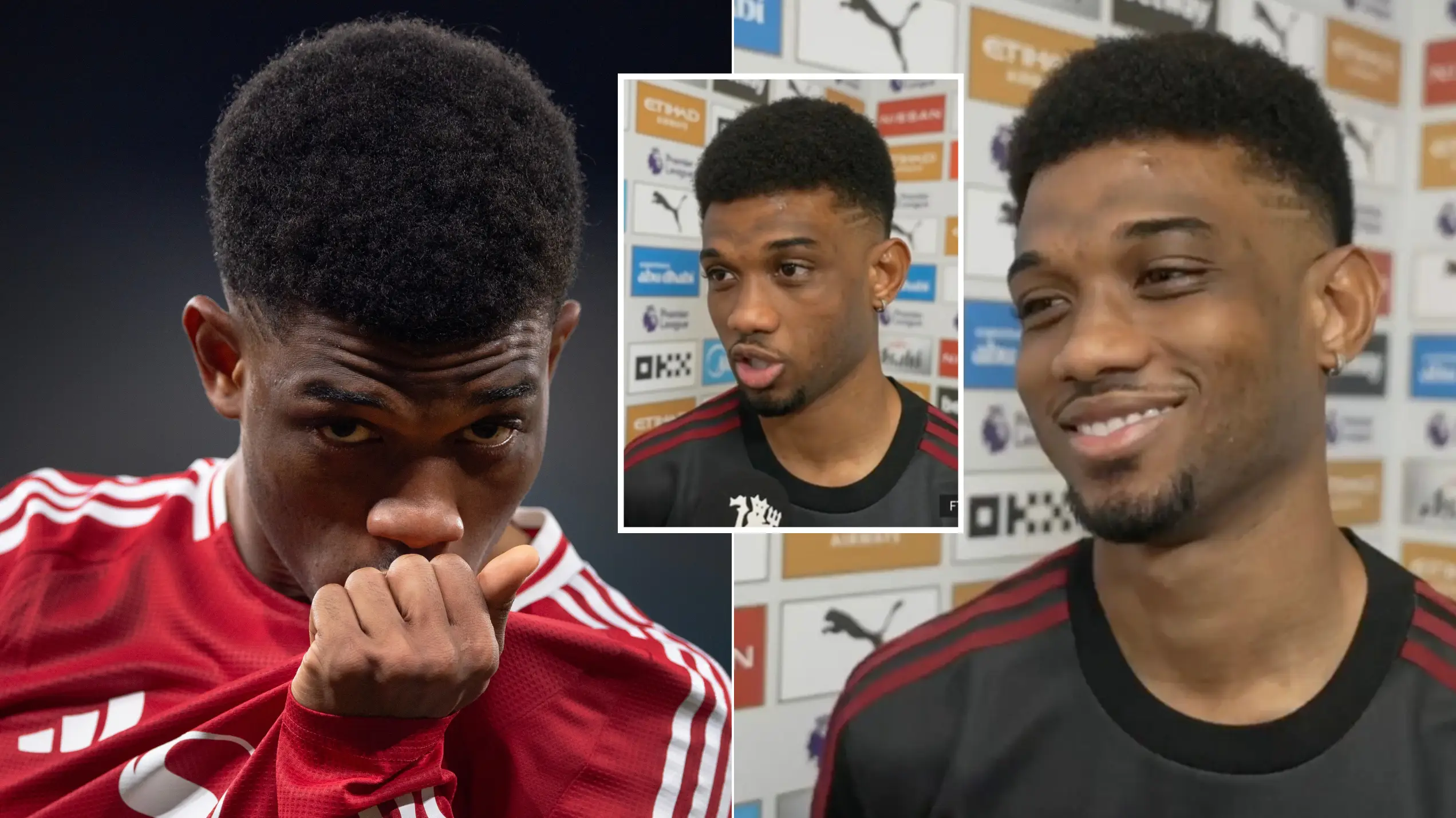 Amad Diallo describes himself as a ‘chill guy’ in must-watch post-match interview after scoring winner vs Man City