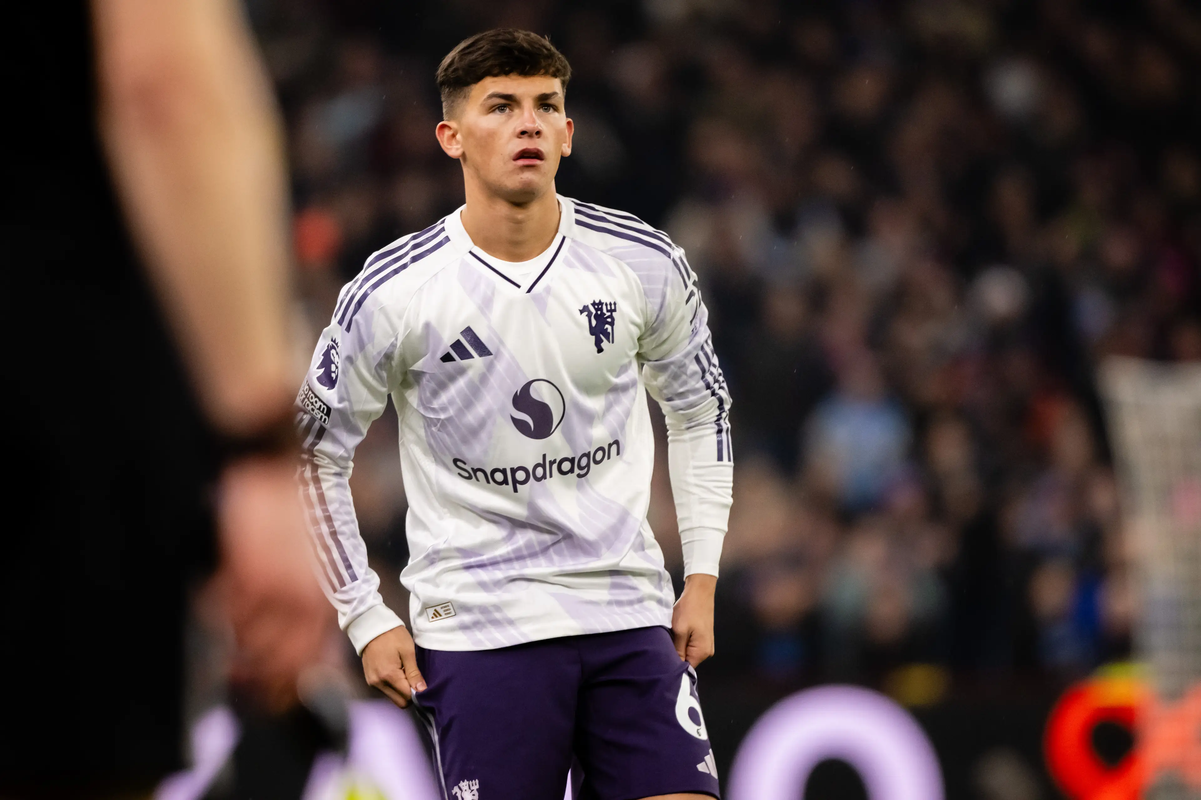 Lacey made his United debut on Sunday. Image: Getty