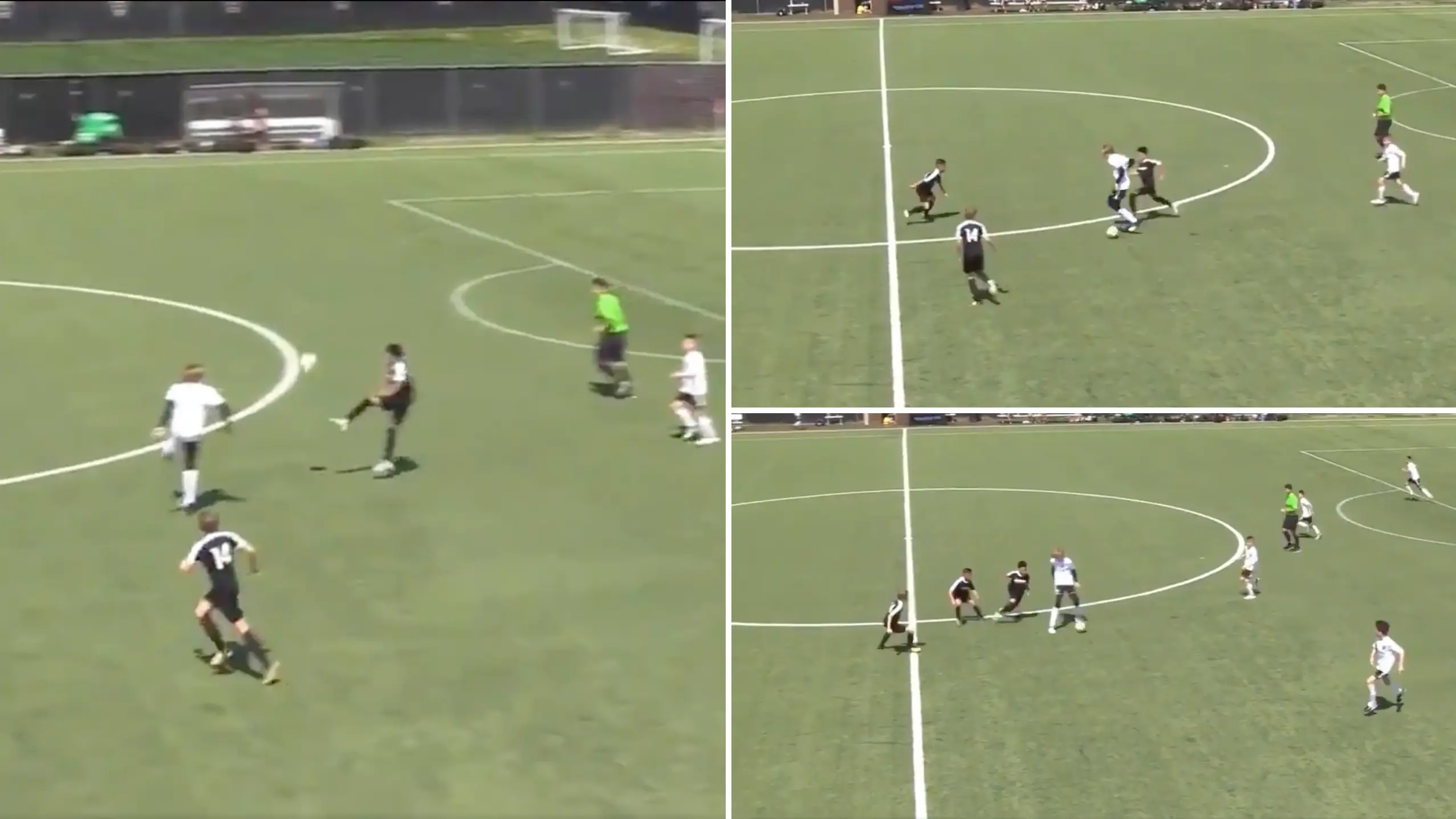 Footage Of Donald Trump's Teenage Son, Barron, Playing Football Has Emerged And He's Got A Sensational Touch