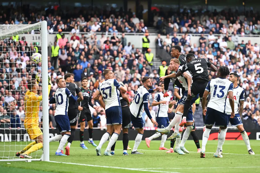 Brazilian centre back Gabriel scored the winning goal for Arsenal on Sunday. (Image: Getty)