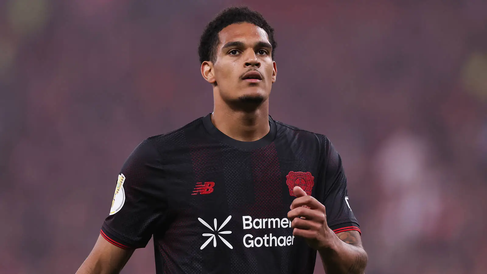 Quansah has had an impressive first season with Bayer Leverkusen (Image: Getty)