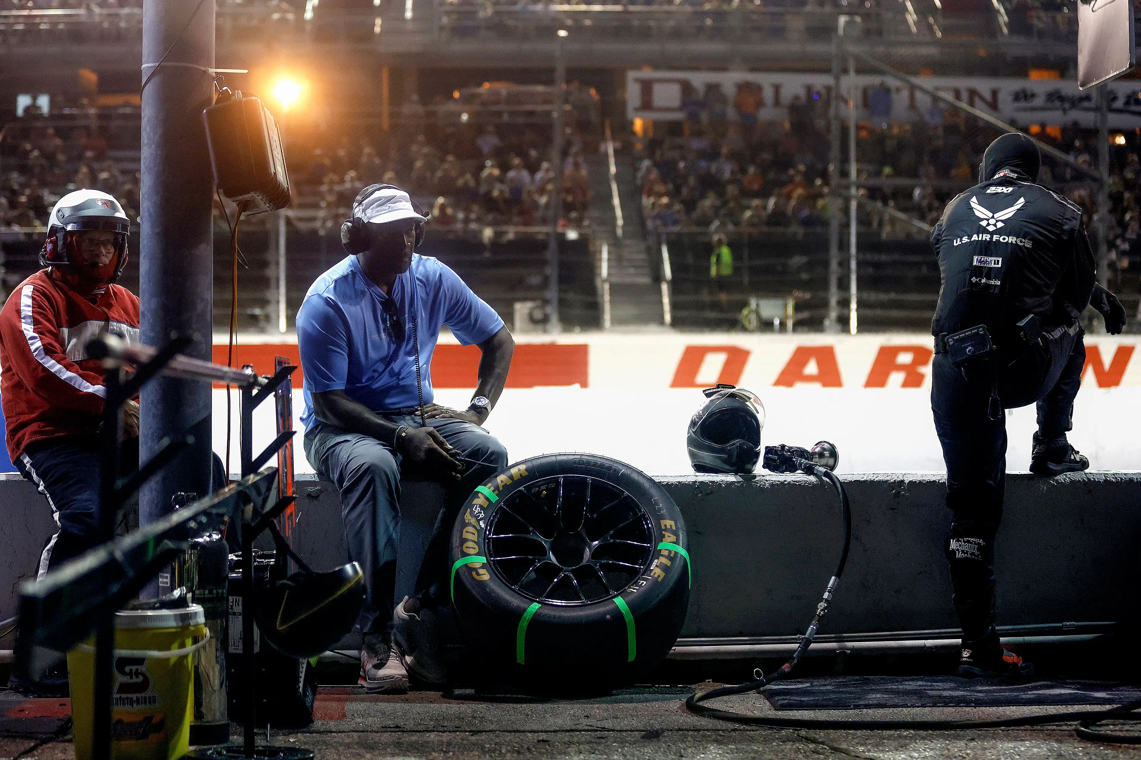 Michael Jordan has invested in NASCAR (Image: Getty)