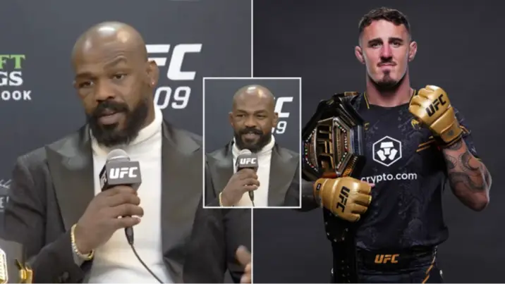 Jon Jones reveals the 'only way' he will fight Tom Aspinall in post-UFC 309 press conference