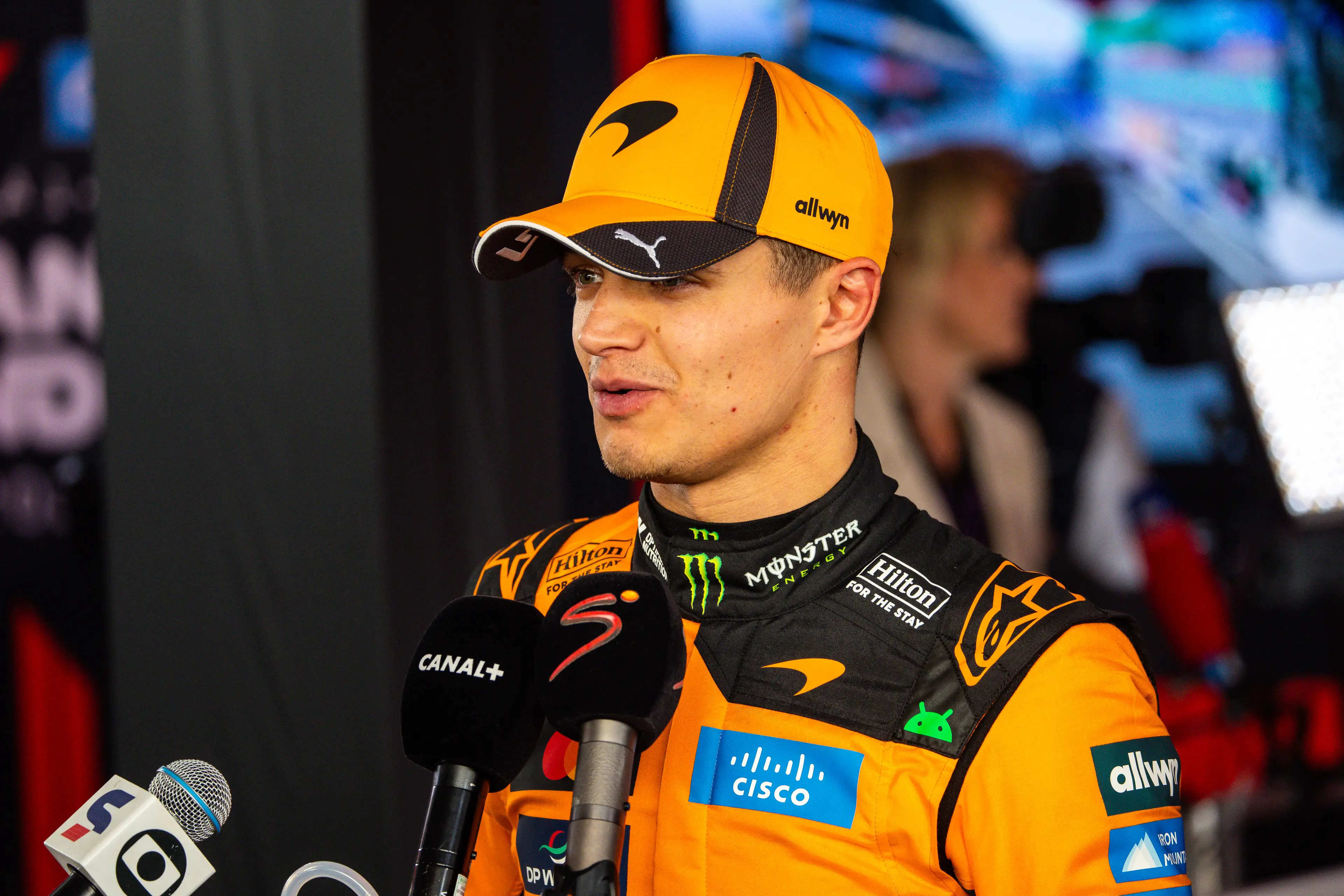 Norris came fifth in Suzuka. (