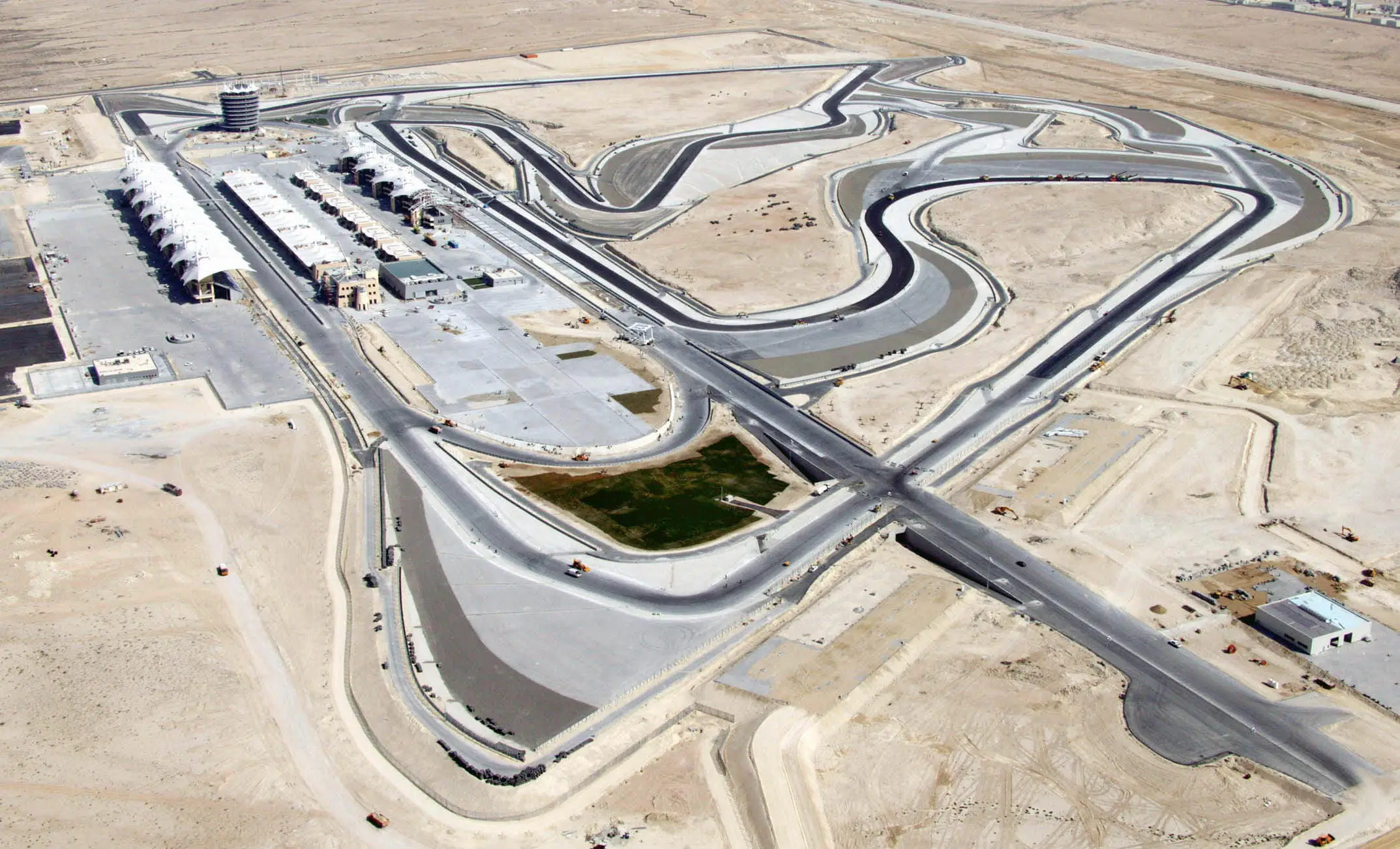 The Bahrain International Circuit has hosted F1 Grands Prix since 2004 (Image: Getty)