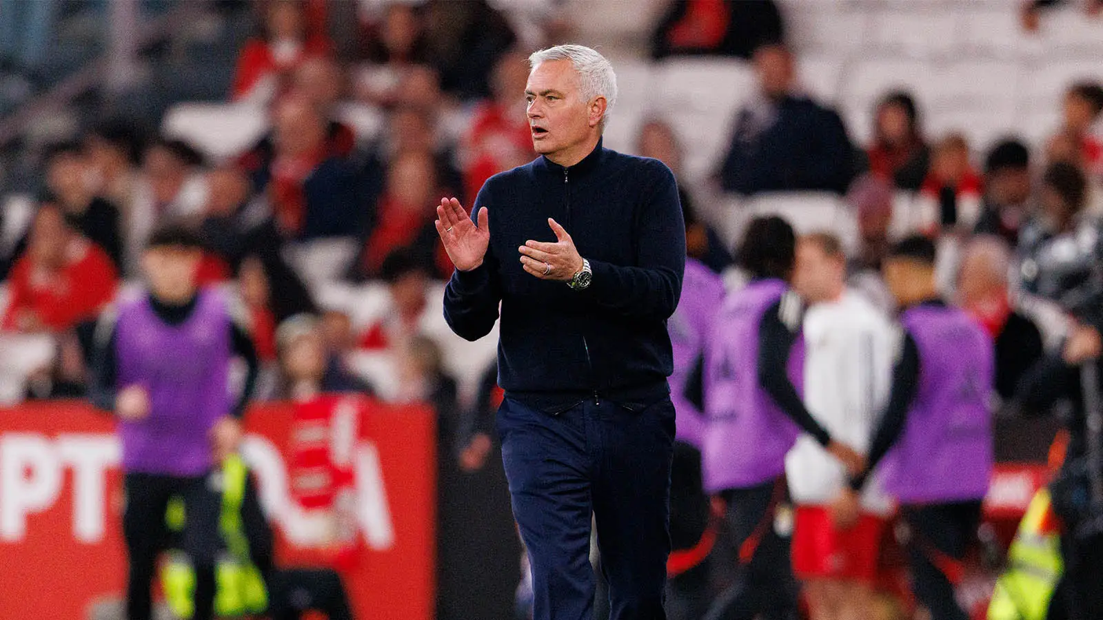 Mourinho has been in charge of Benfica since September (Image: Getty)