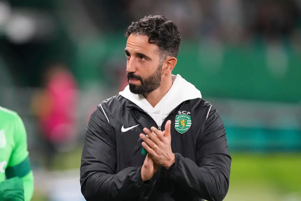 Ruben Amorim oversaw Sporting's victory yesterday evening (Credit:Getty)