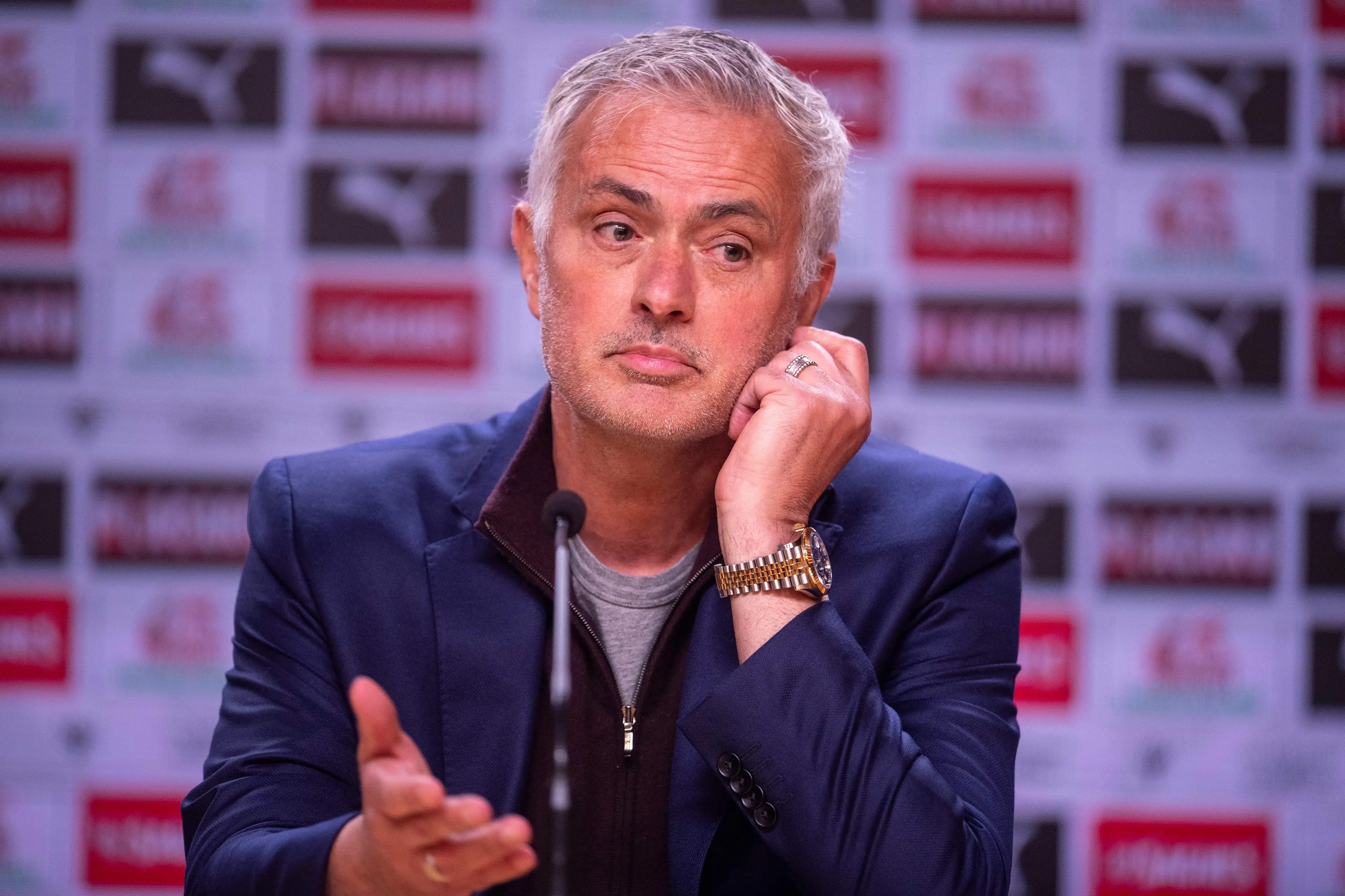 Mourinho was Real manager for three years. Image: Getty