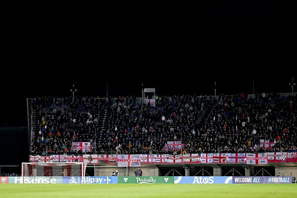 England fans in Latvia (Credit:Getty)