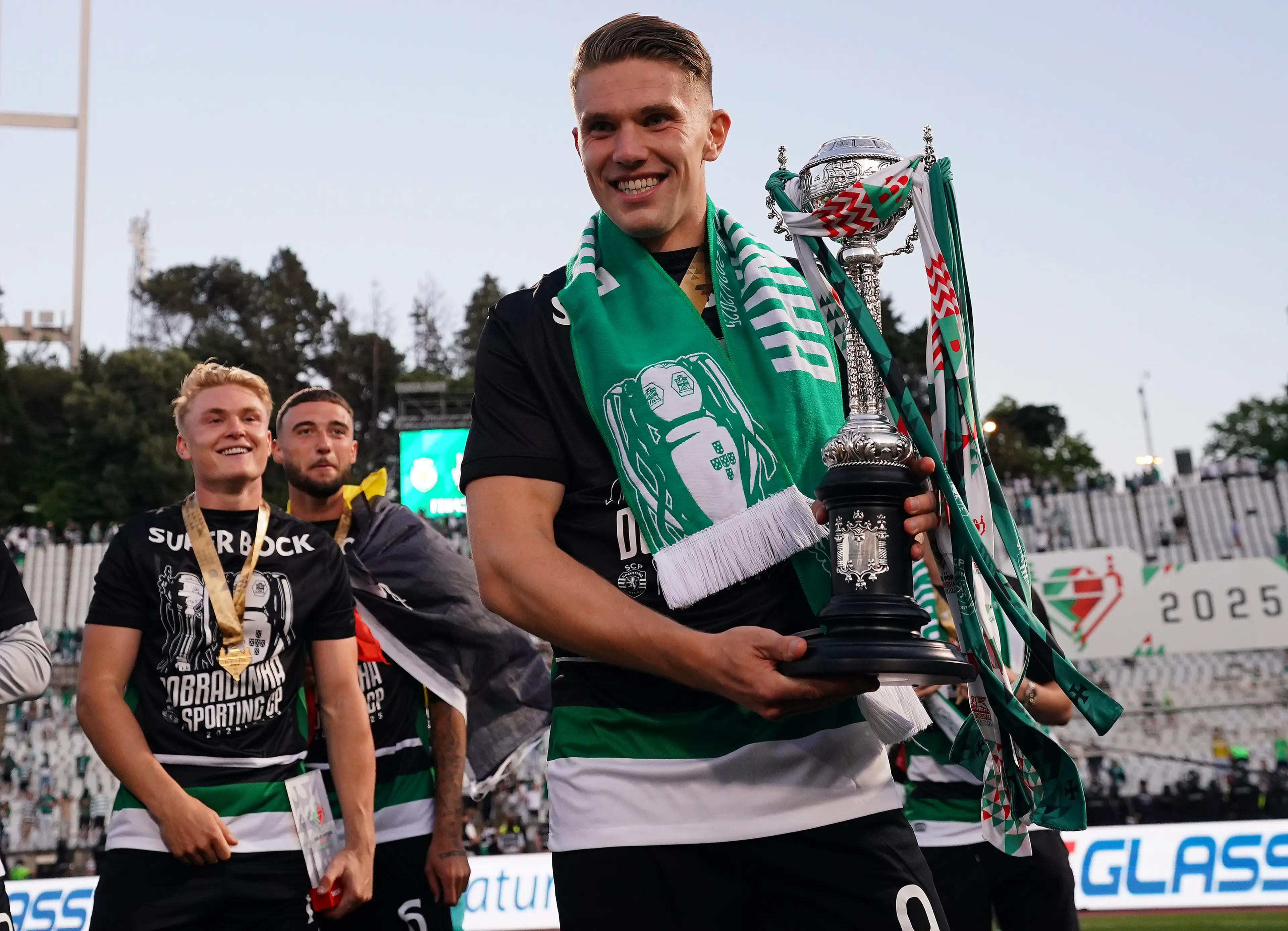 Viktor Gyokeres wants to leave Sporting CP this summer. Image: Getty