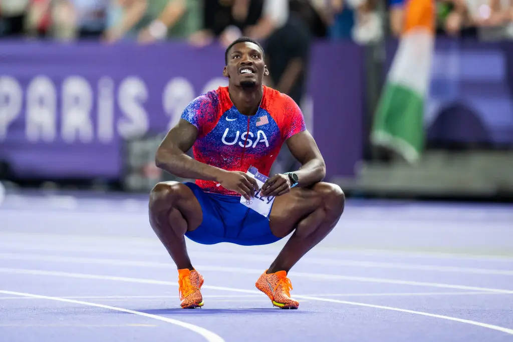 Fred Kerley in 2024 (Credit:Getty)