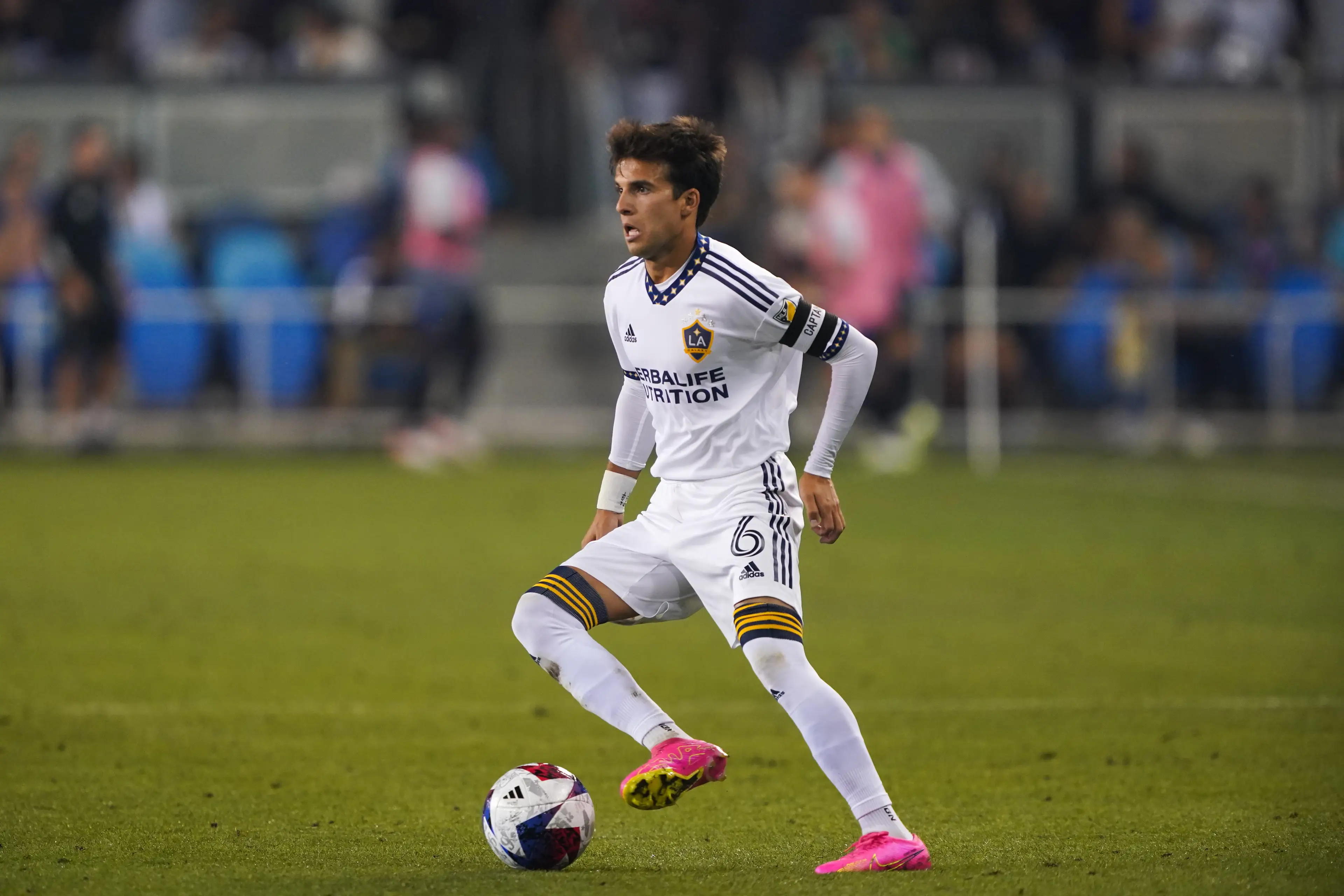 Riqui Puig fills one of LA Galaxy's three Designated Player squad slots (Image: Getty)