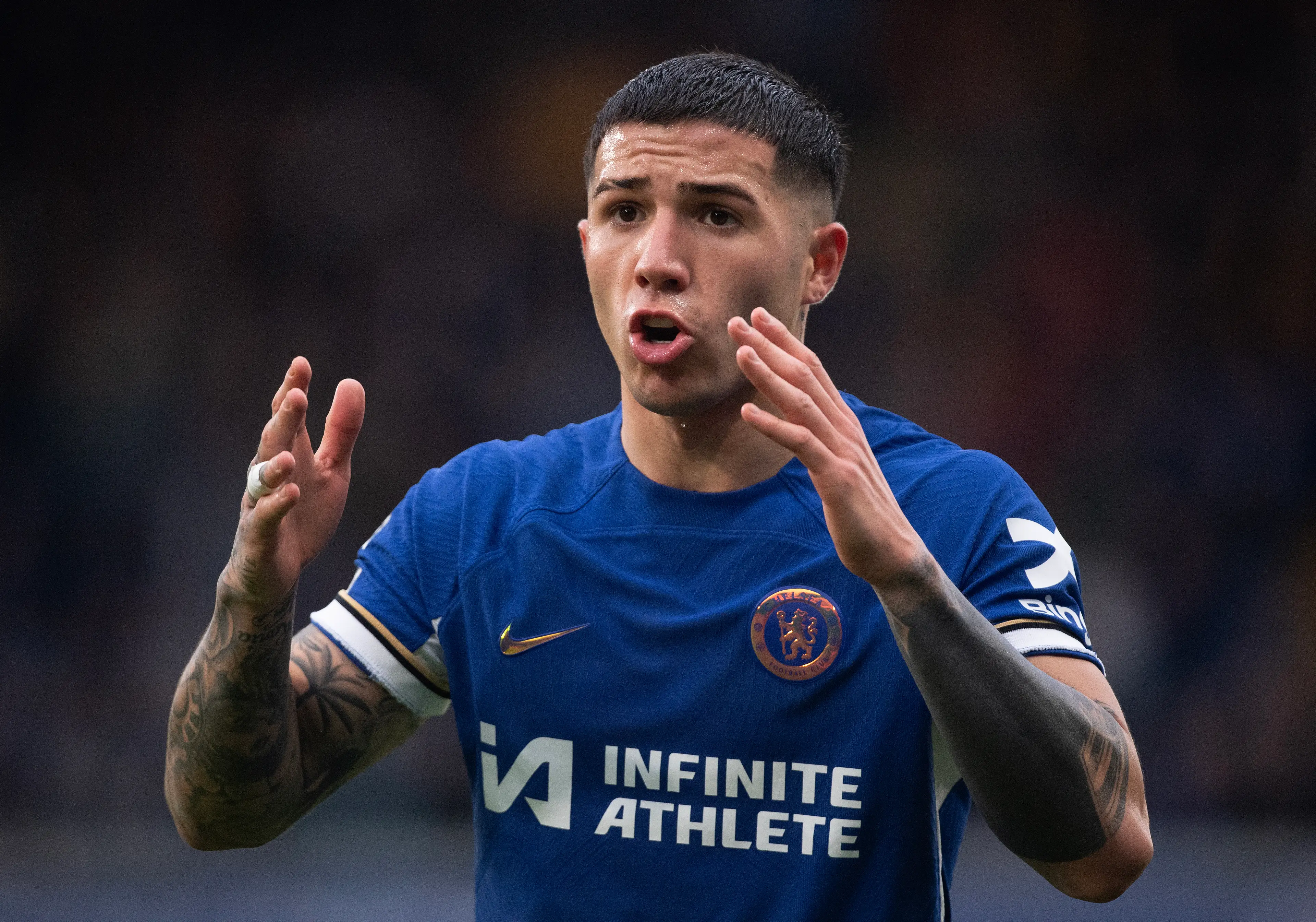 Chelsea's Enzo Fernandez. (