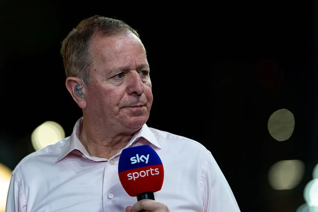 Martin Brundle's grid walk has become a beloved part of Sky Sport's F1 coverage. (Image: Kym Illman/Getty Images)