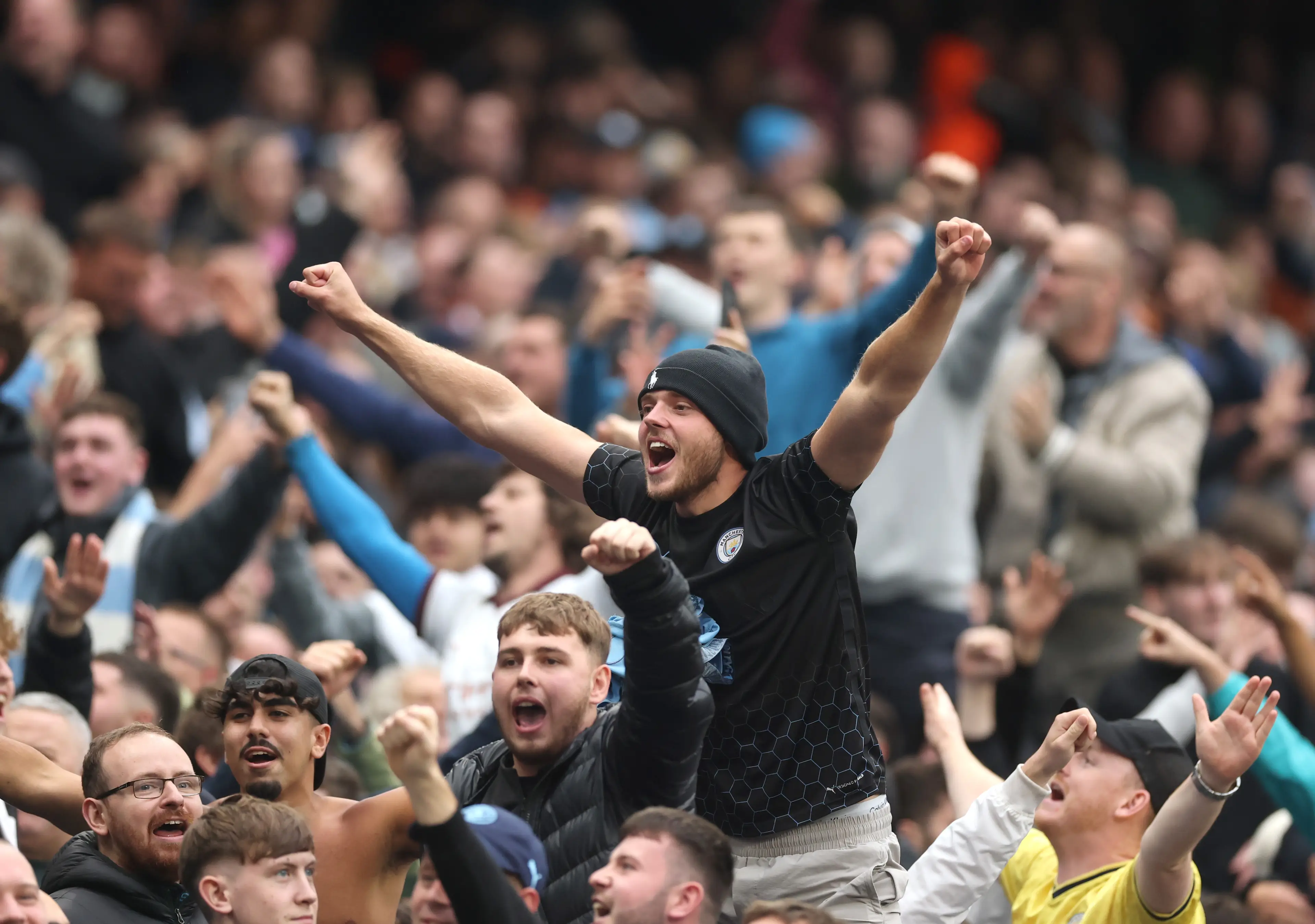 Man City and Man United's rivalry runs deep. Image: Getty