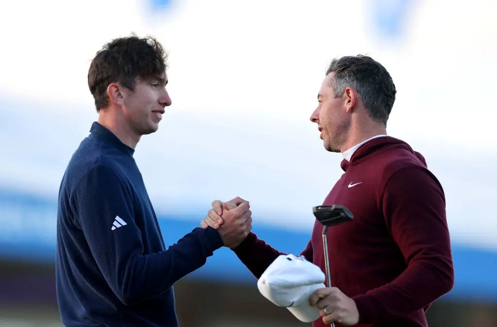 Rory McIlroy has worked with Tom McKibbin since the start of his career. (Image: Jan Kruger/Getty Images)