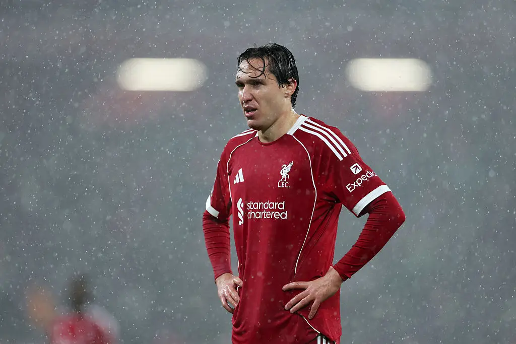 Chiesa has been regularly linked with a move away from Liverpool. (Image:  Dan Istitene/Getty Images)