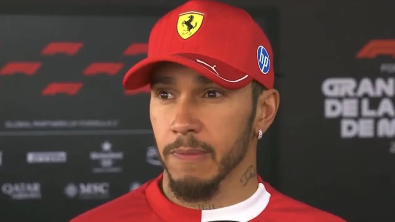 Lewis Hamilton Has Fans Worried After Post-Race Interview Clip Emerges