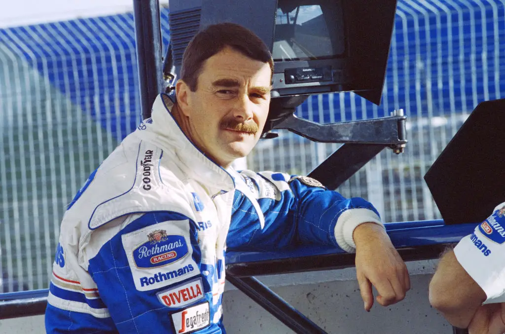Nigel Mansell pictured in 1992 - his championship-winning year (Image: Getty)