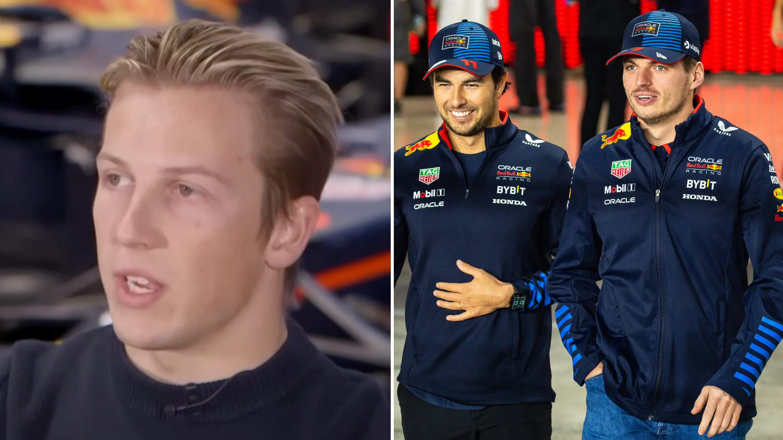 Liam Lawson issues statement after replacing Sergio Perez at Red Bull as message sent to Max Verstappen 