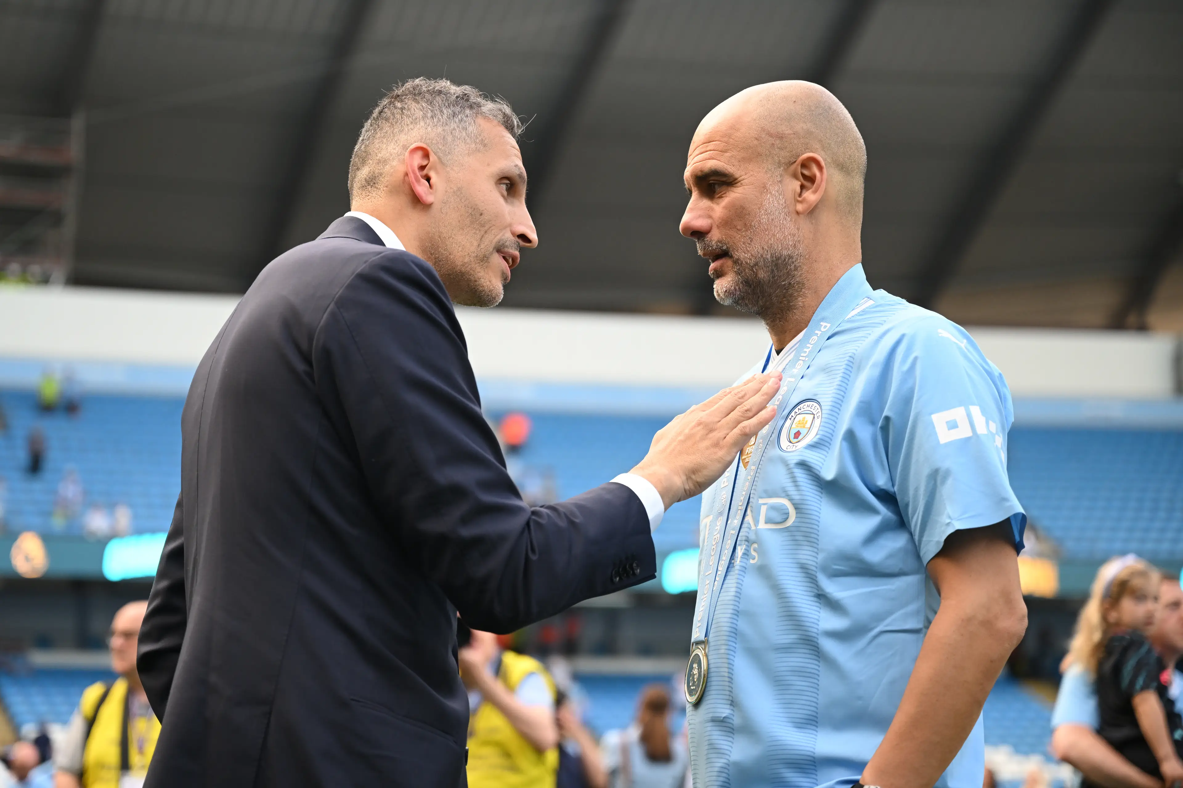 Manchester City have still not received a verdict for their 115 charges case. Image: Getty