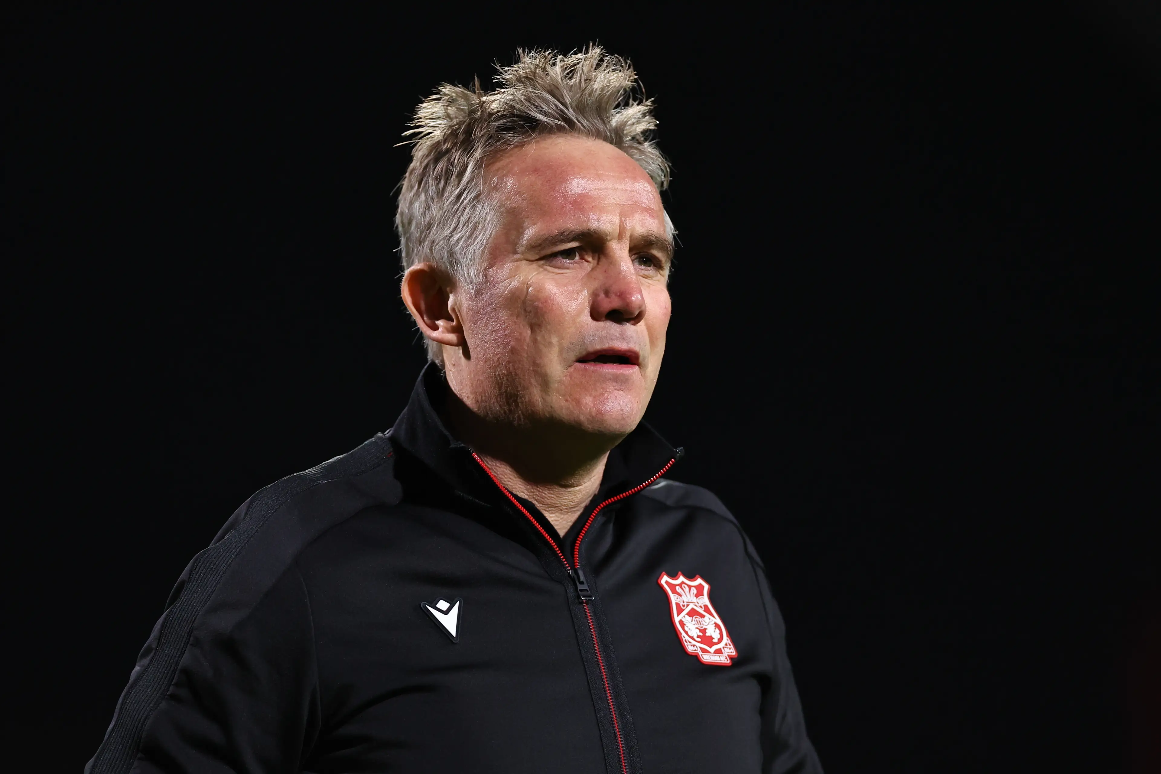Phil Parkinson is under increasing pressure at Wrexham. Image: Getty