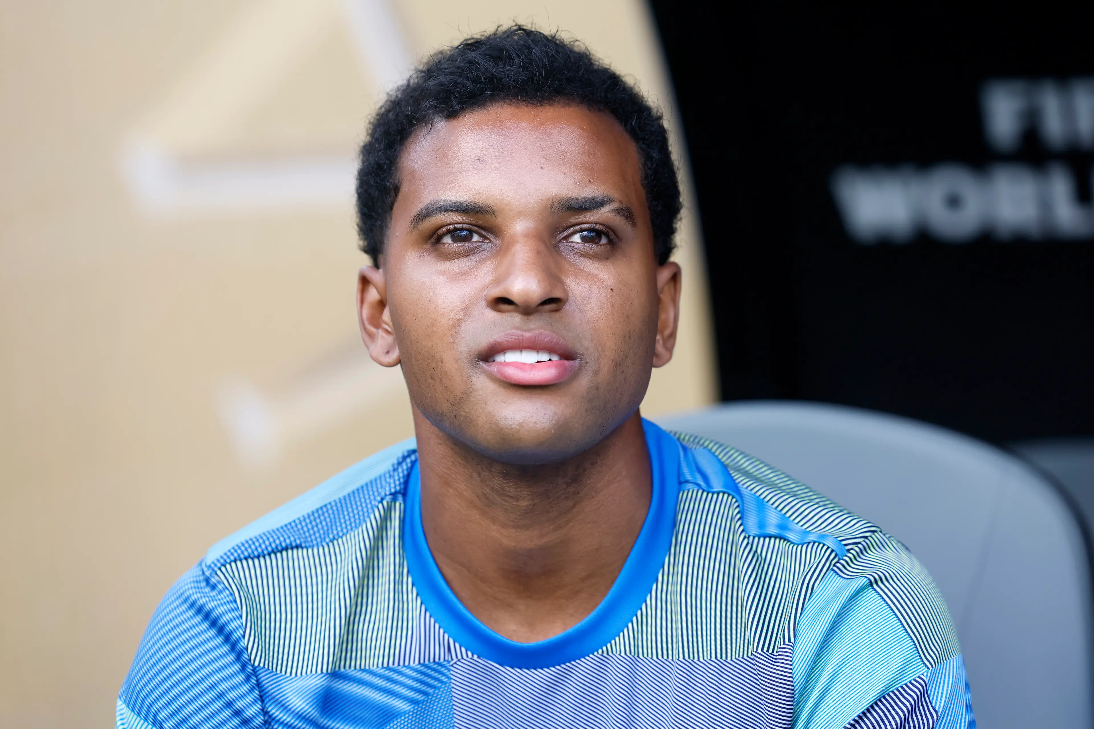 Rodrygo has been strongly linked with a move away from Real Madrid this summer. Image: Getty