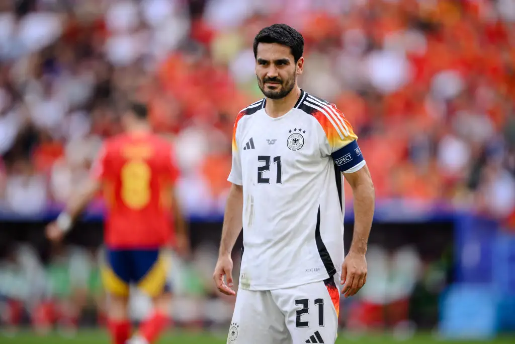 Ilkay Gundogan captained Germany at the 2024 European Championships. (Image: Getty)