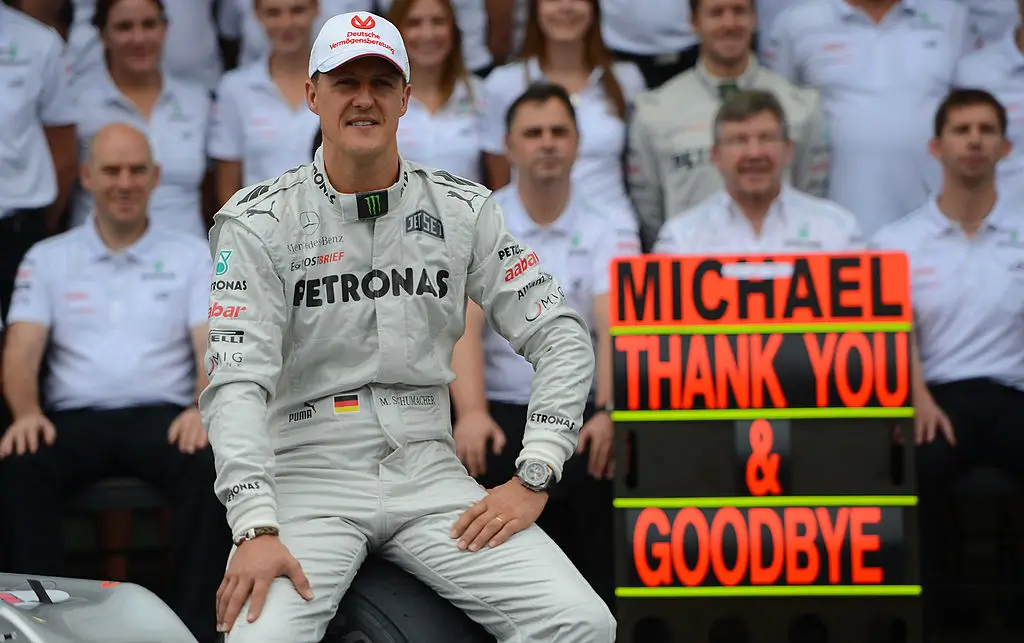 Michael Schumacher retired from Formula 1 at the end of the 2012 season (Image: Getty)
