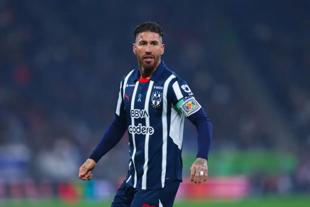 Sergio Ramos in action for Monterrey (Credit:Getty)