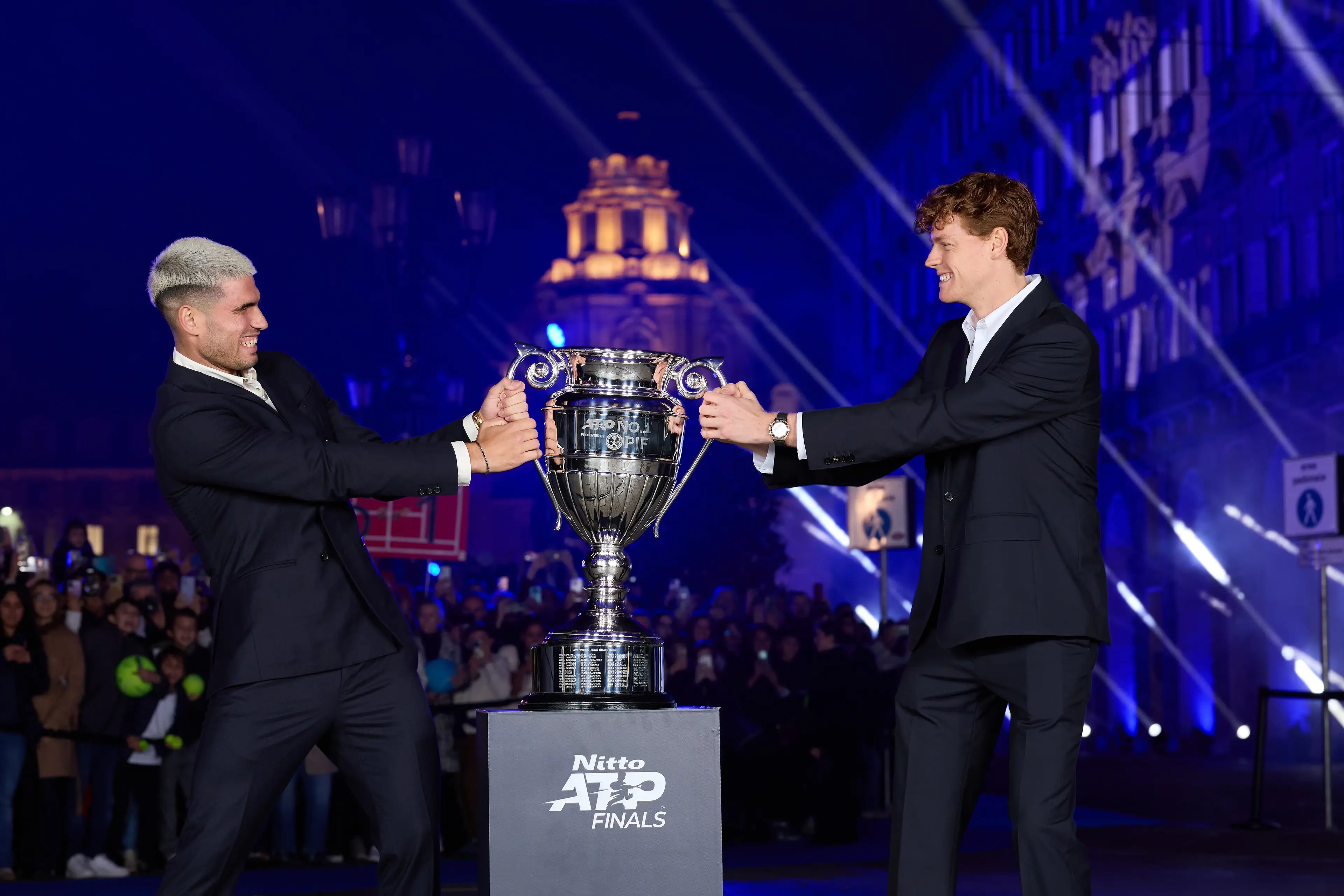 Carlos Alcaraz and Jannik Sinner will take part in the ATP Finals. (Image: Getty)