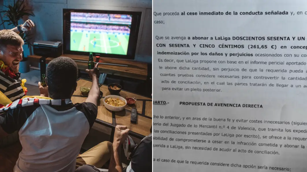 League sends letters demanding payment to football fans who accessed illegal IPTV streams after finding 'loophole'