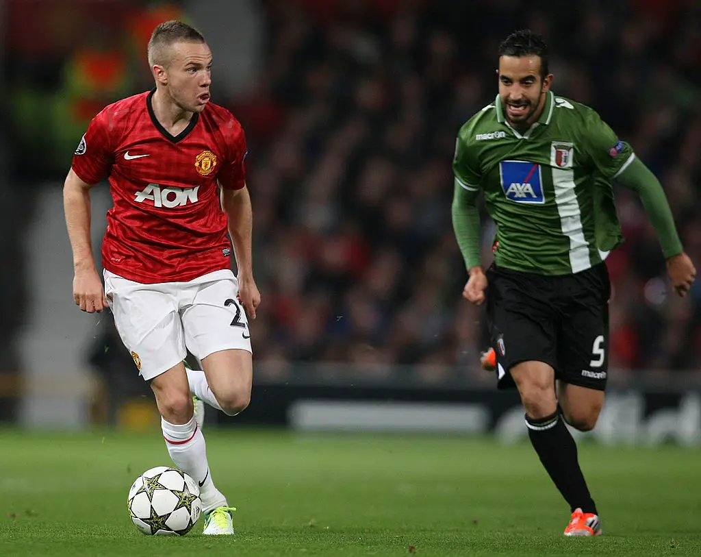 Ruben Amorim faced United during his days as a player in 2012. (Image: Getty)