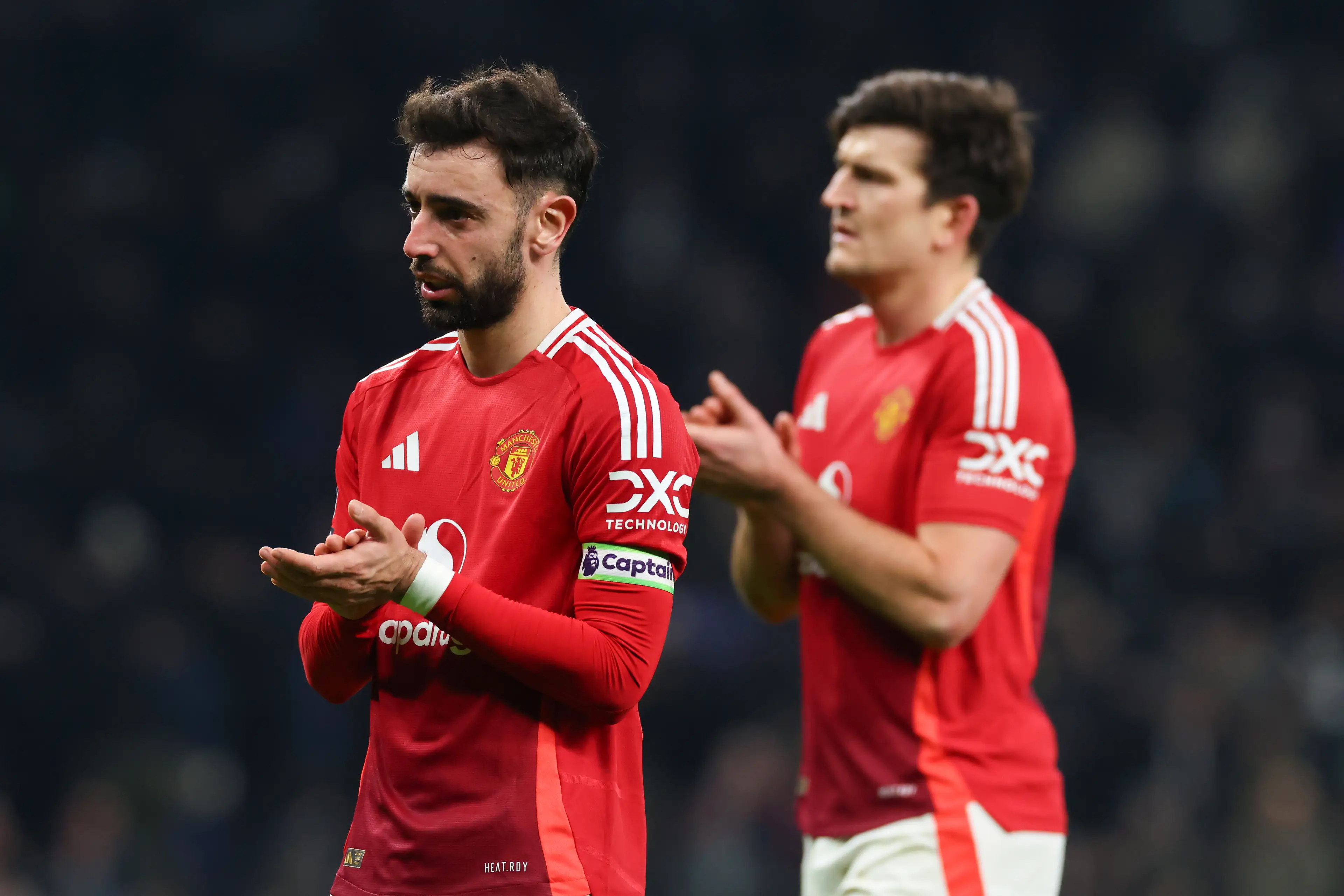Bruno Fernandes replaced Harry Maguire as Manchester United captain (Image: Getty)