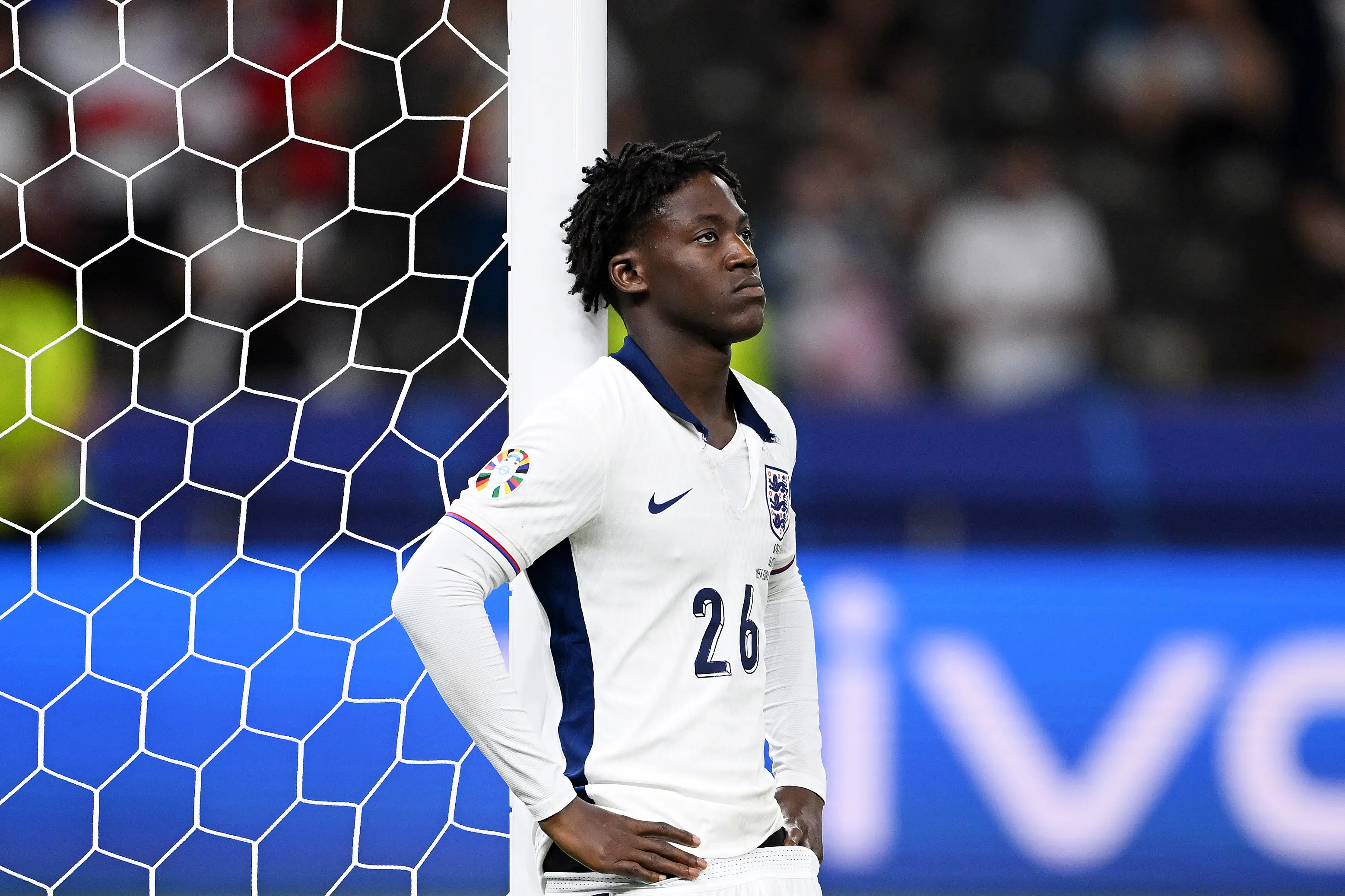 Mainoo struggled to make an impact on the Euro 2024 final (Getty)