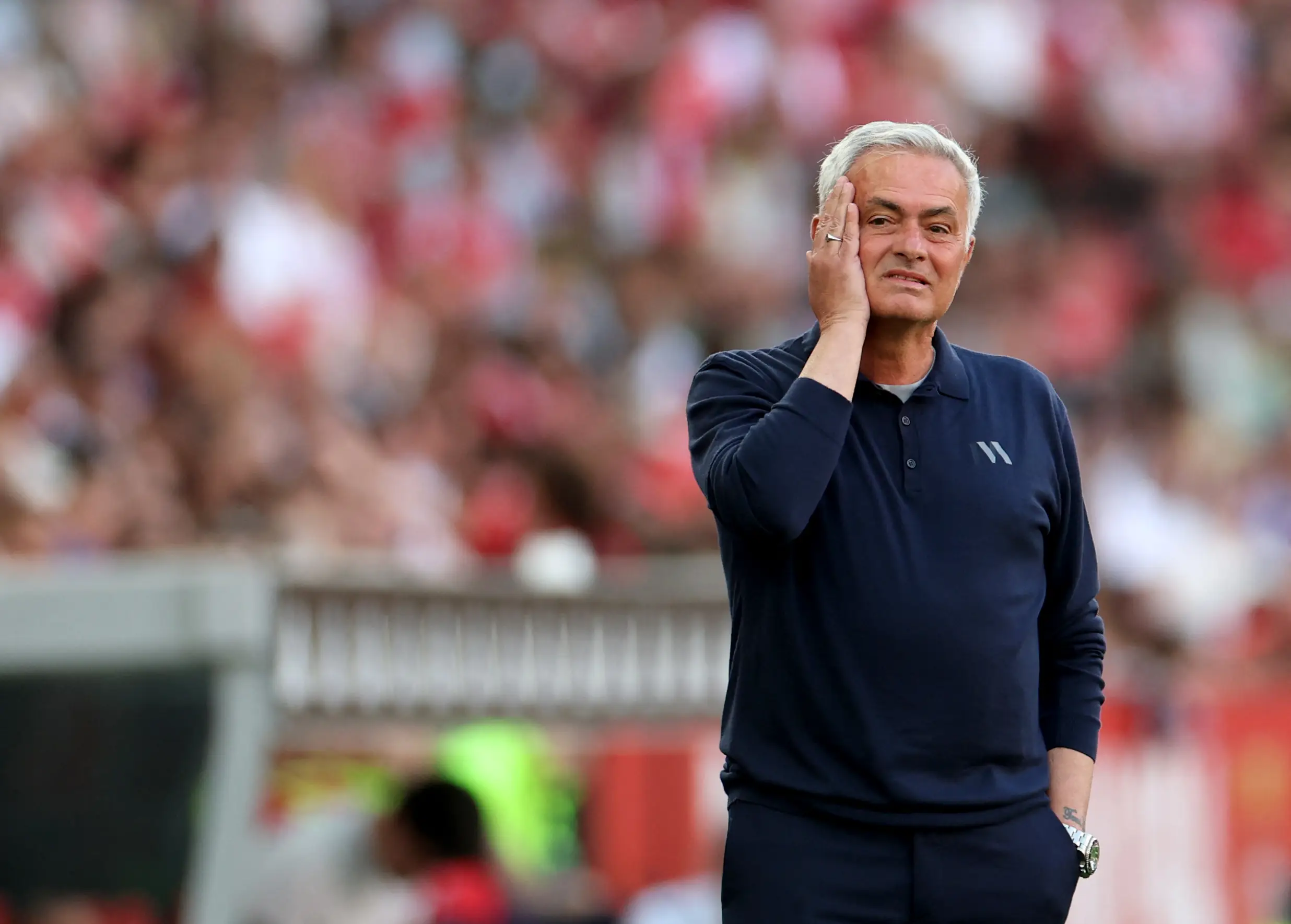 Jose Mourinho has reportedly held talks with Real. Image: Getty
