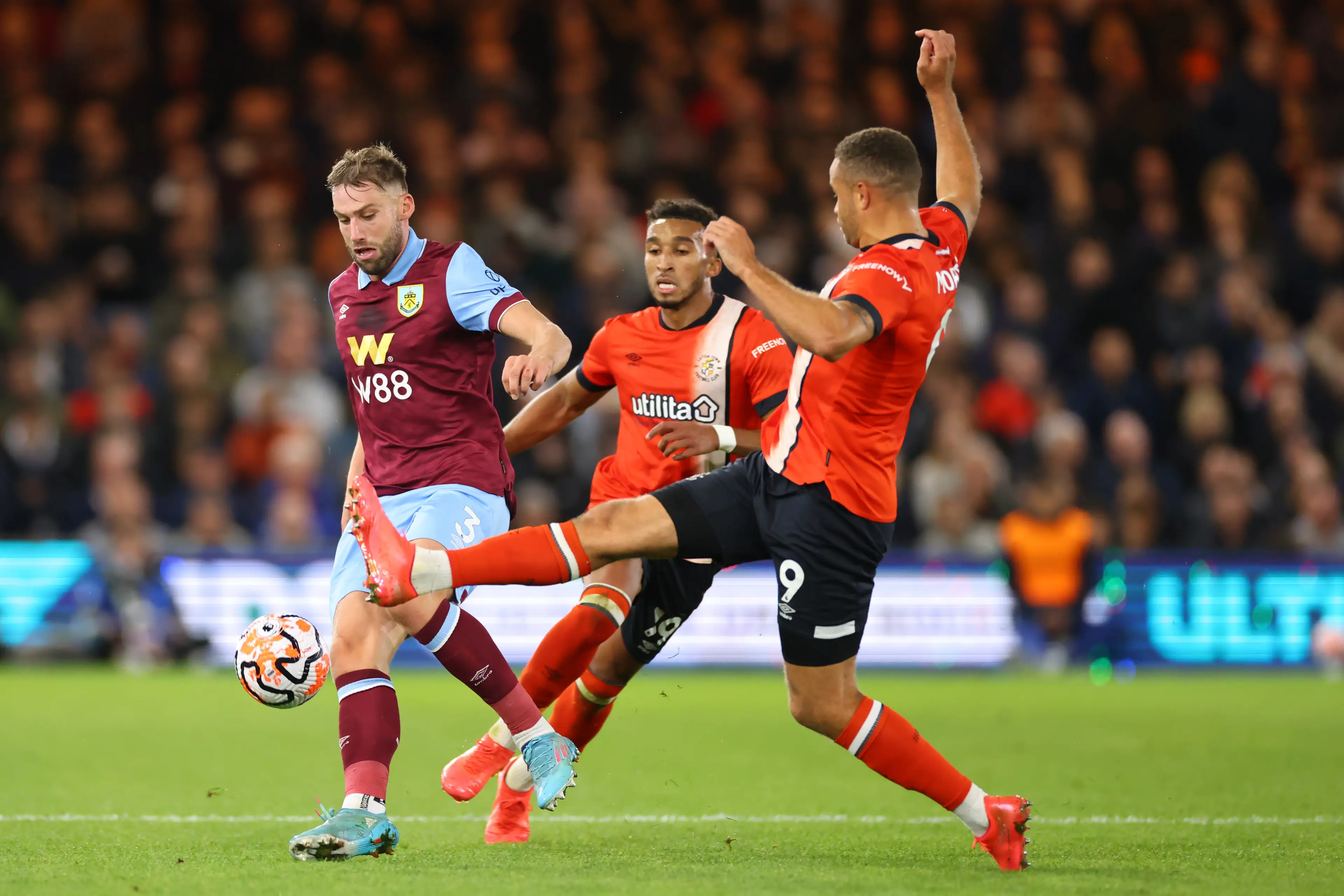 Burnley's only Premier League win of the season came against Luton. (Image