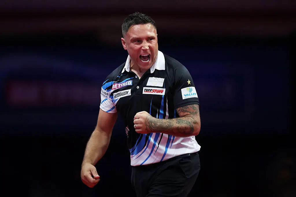 Gerwyn Price was forced to pull out of the 2021 Premier League Darts (Credit:Getty)