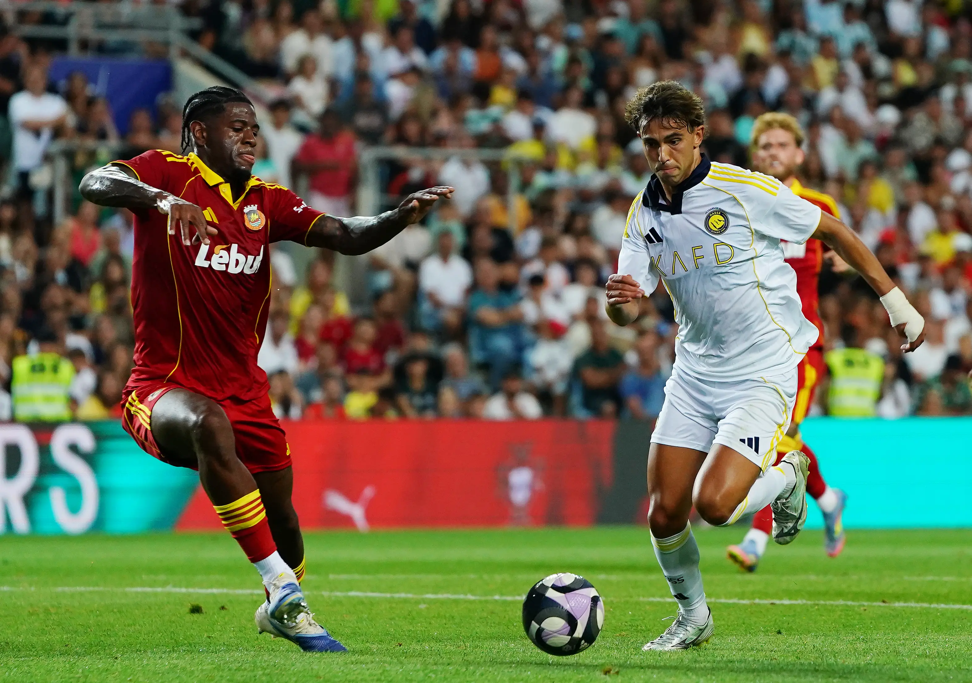 Joao Felix in action for Al Nassr. Image: Getty