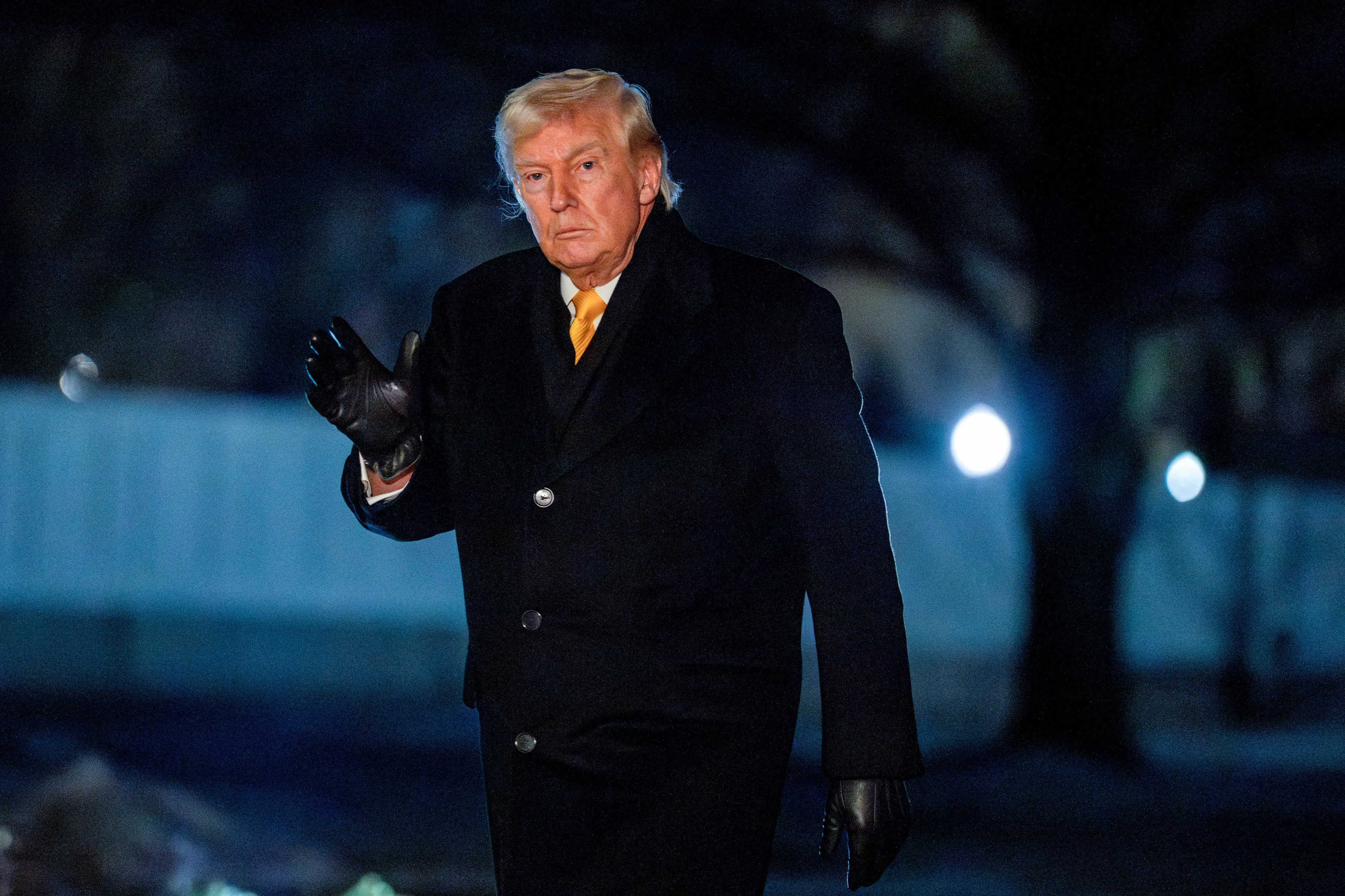 Donald Trump slammed Bad Bunny's halftime show. Image: Getty 