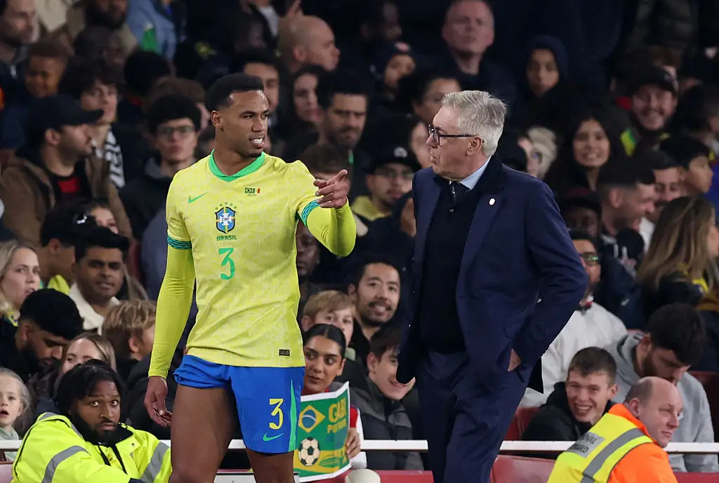 Gabriel limped off during Brazil's friendly against Senegal (Image: Getty)