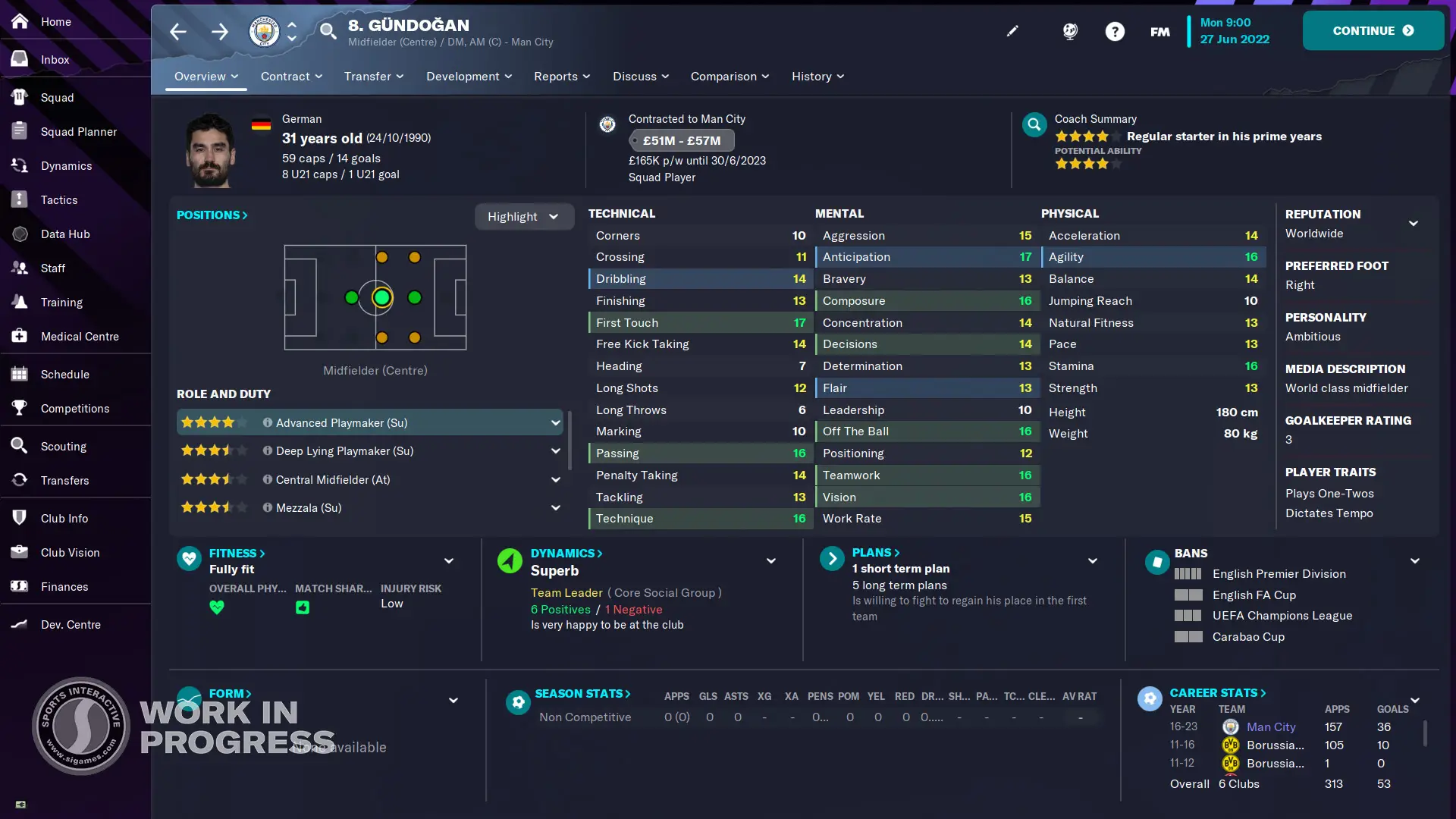 Image credit: Sports Interactive/Football Manager 2023