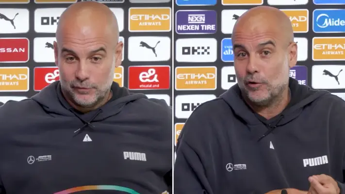 Pep Guardiola leaves reporters gobsmacked with claim about this Premier League season