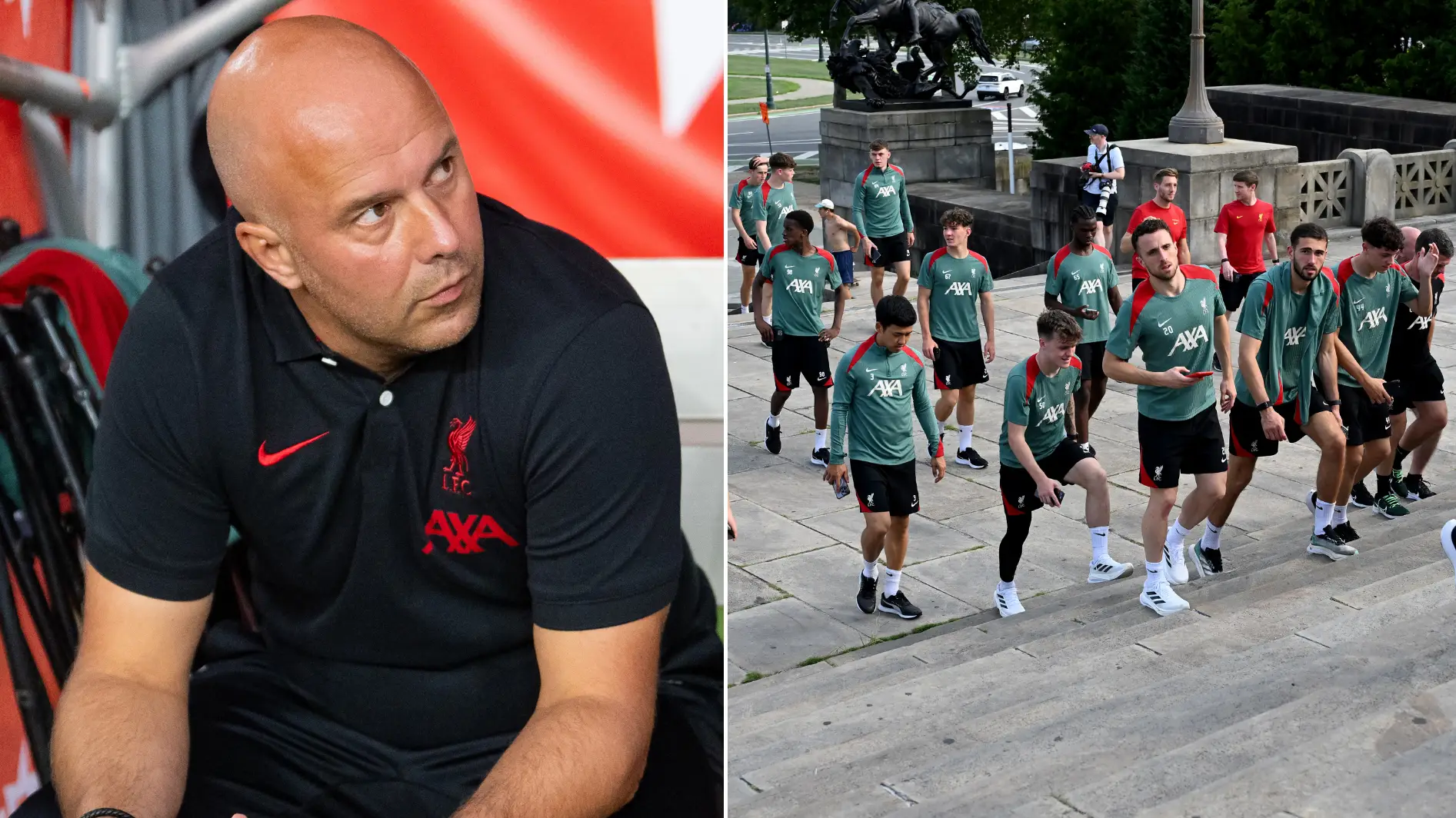 Arne Slot 'cuts' four Liverpool players from his squad as club's transfer business goes into overdrive